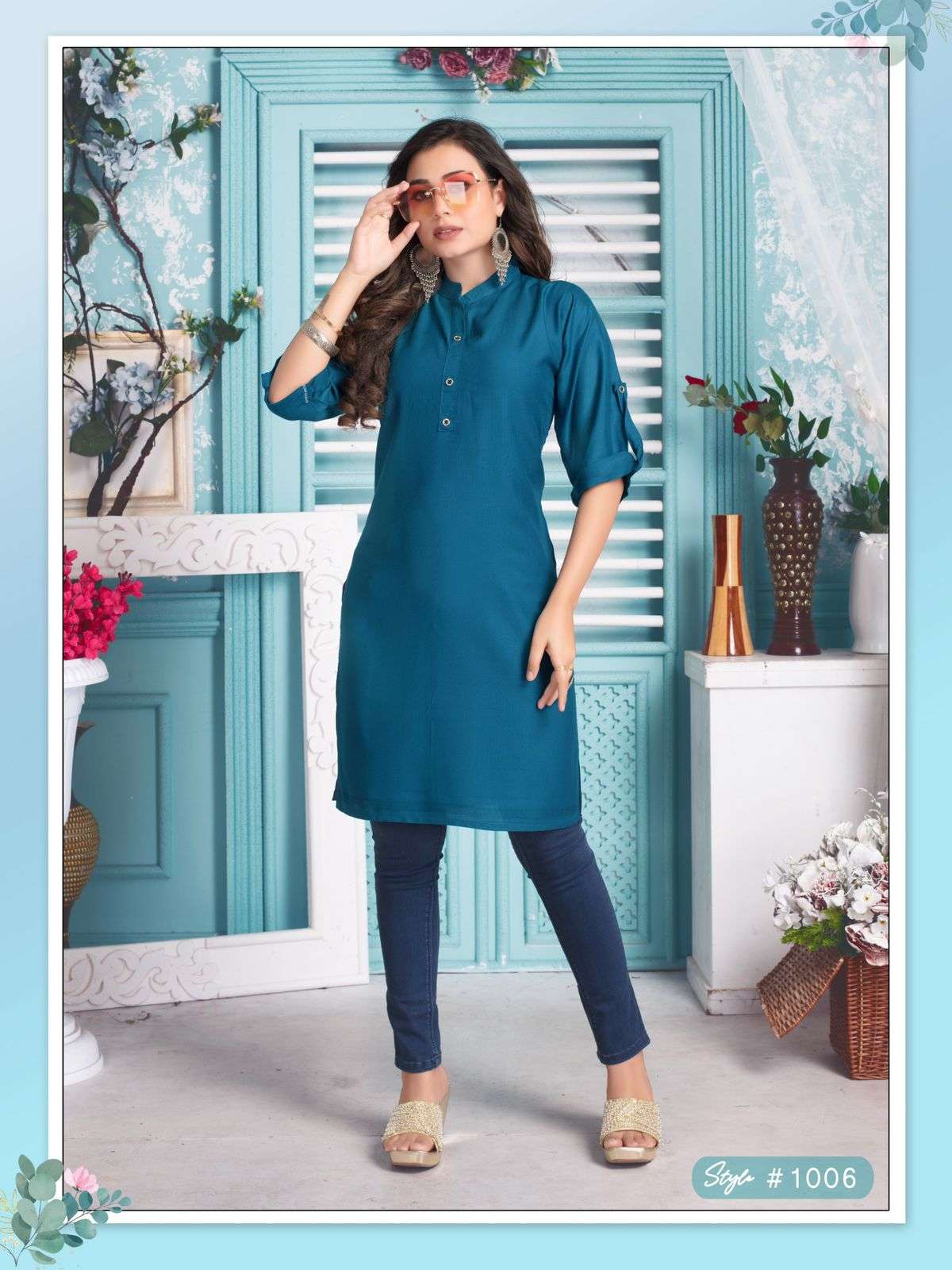 NEW RIYAA VAANI Kurti Wholesale catalog