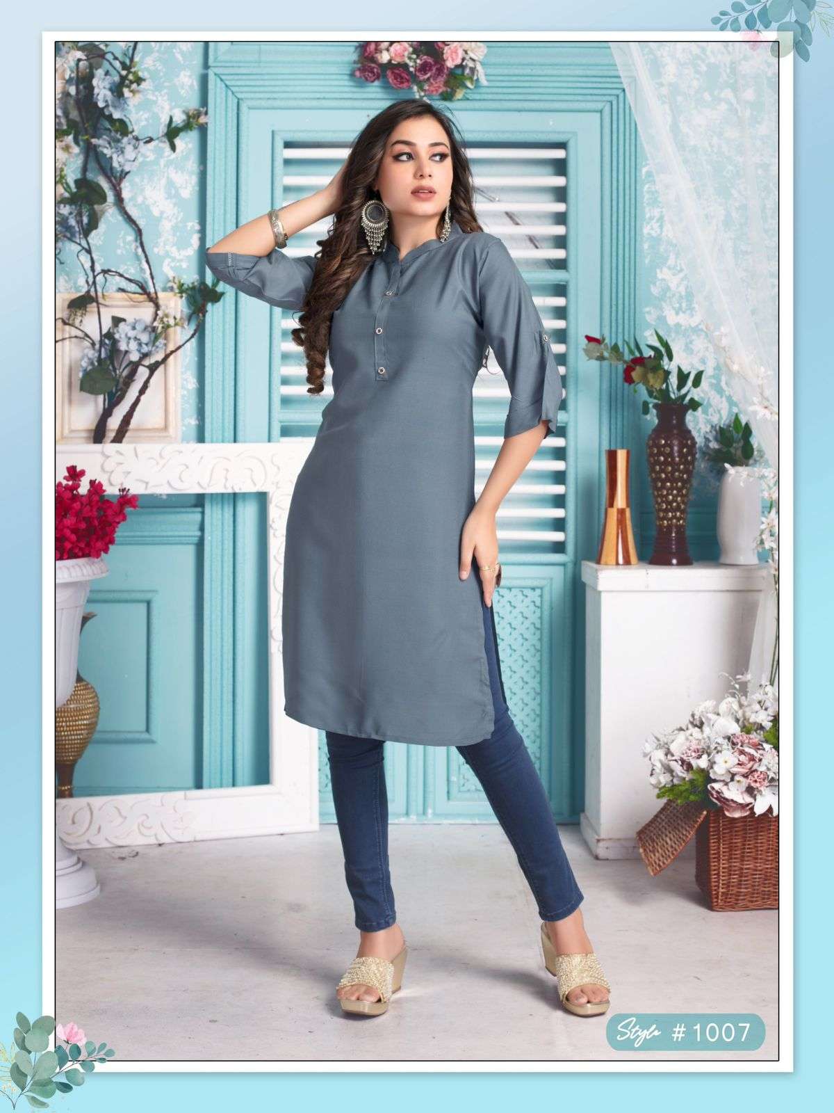 NEW RIYAA VAANI Kurti Wholesale catalog