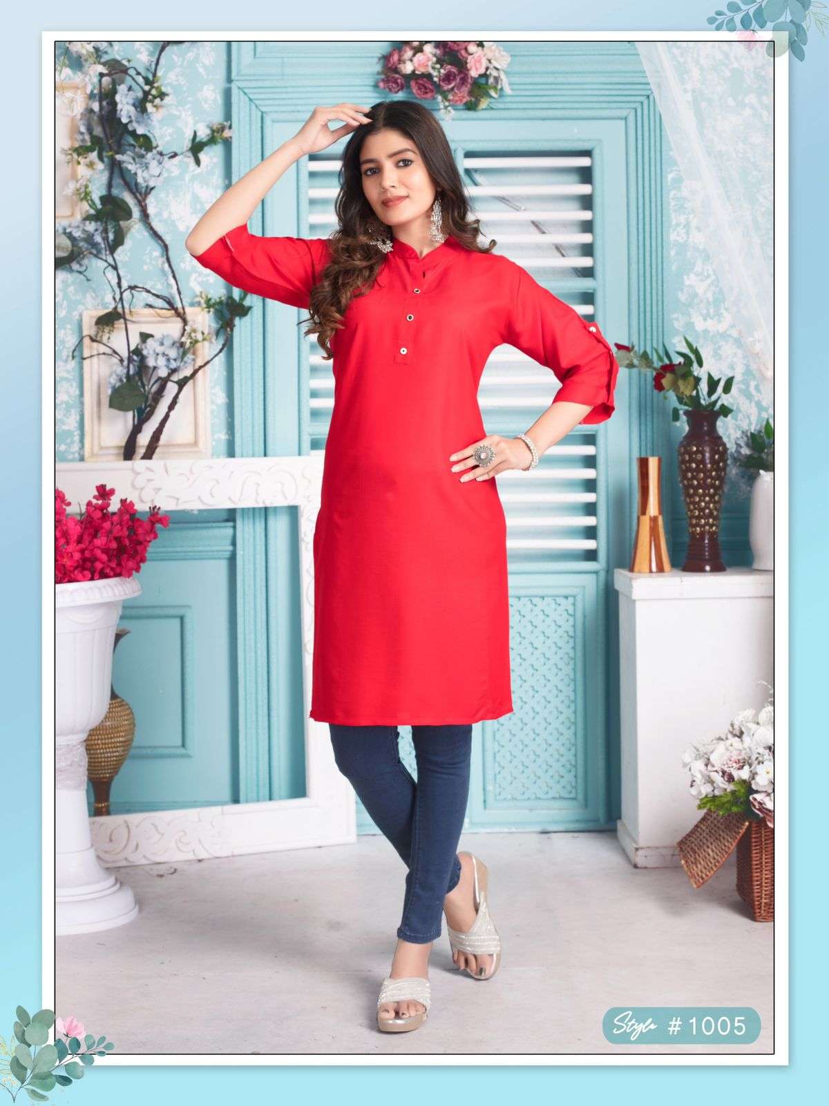 NEW RIYAA VAANI Kurti Wholesale catalog