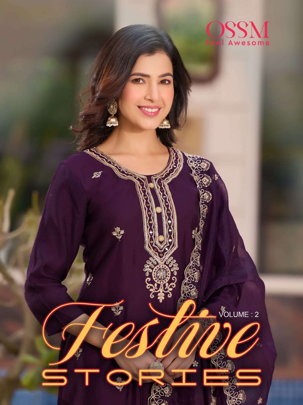 OSSM FESTIVE STORIES vol 02 Kurti Wholesale catalog