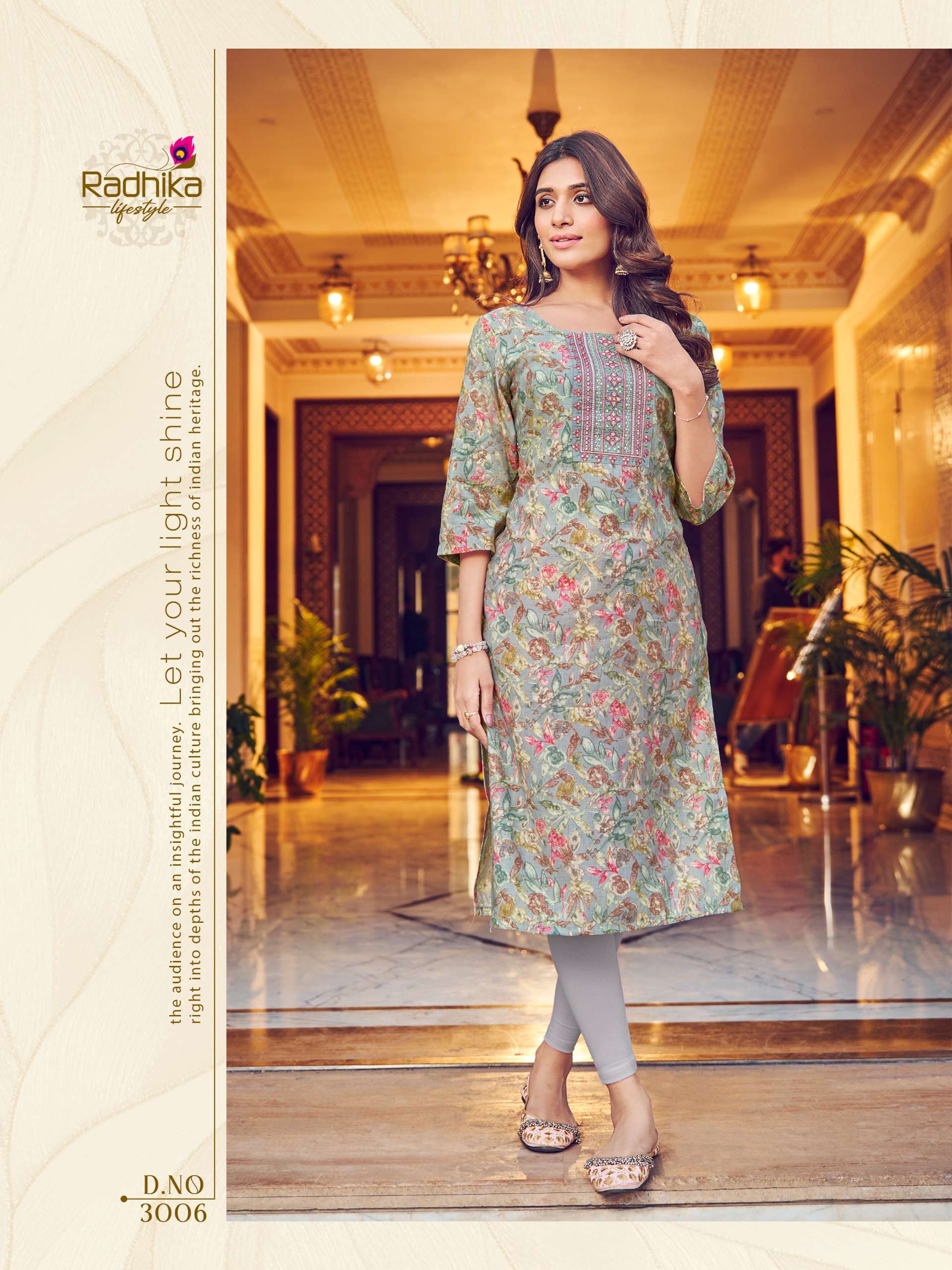 RADHIKA lifestyle CHARMING vol 3 Kurti Wholesale catalog