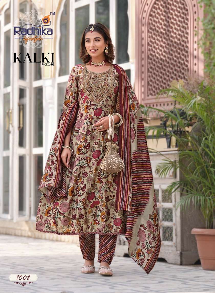 RADHIKA lifestyle KALKI vol 1 Kurti Wholesale catalog