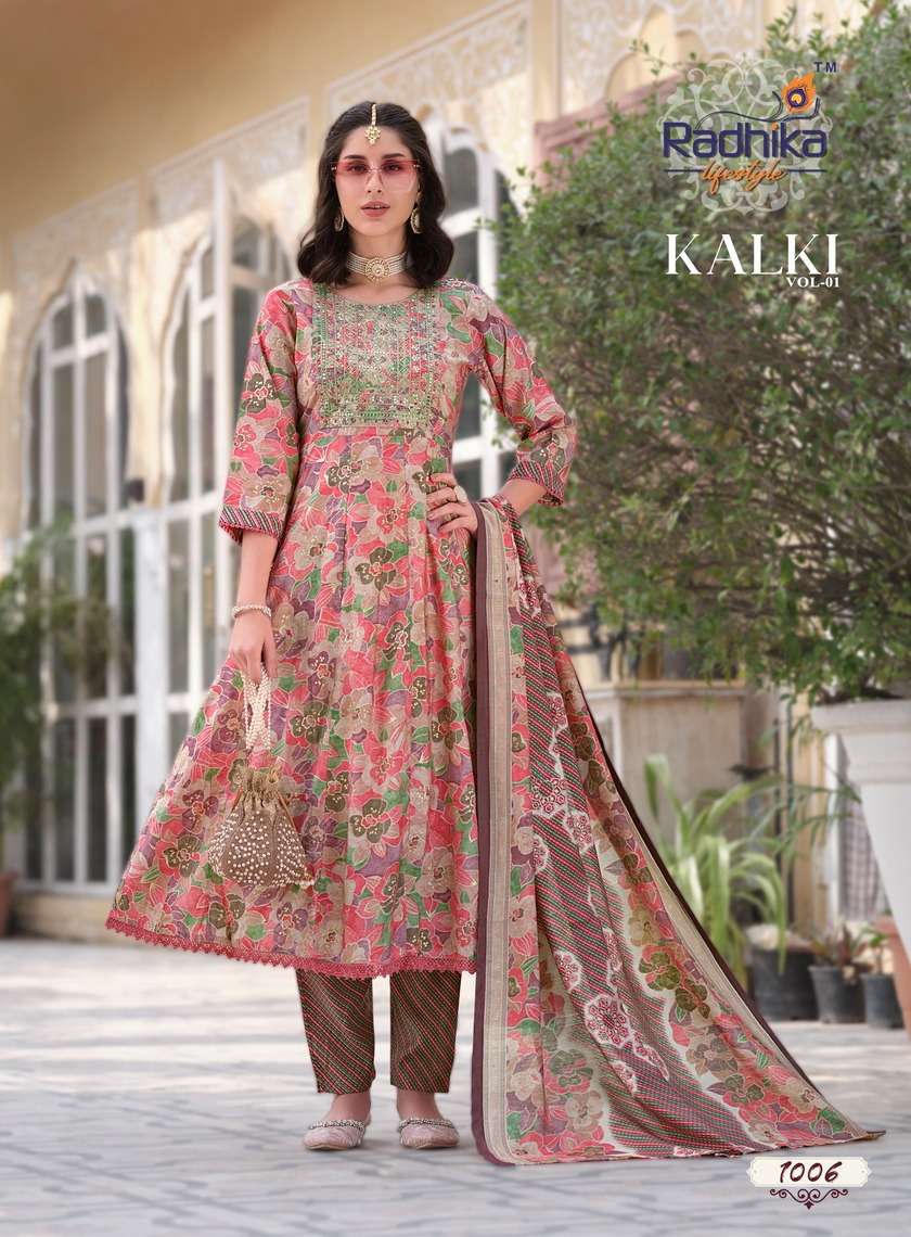RADHIKA lifestyle KALKI vol 1 Kurti Wholesale catalog