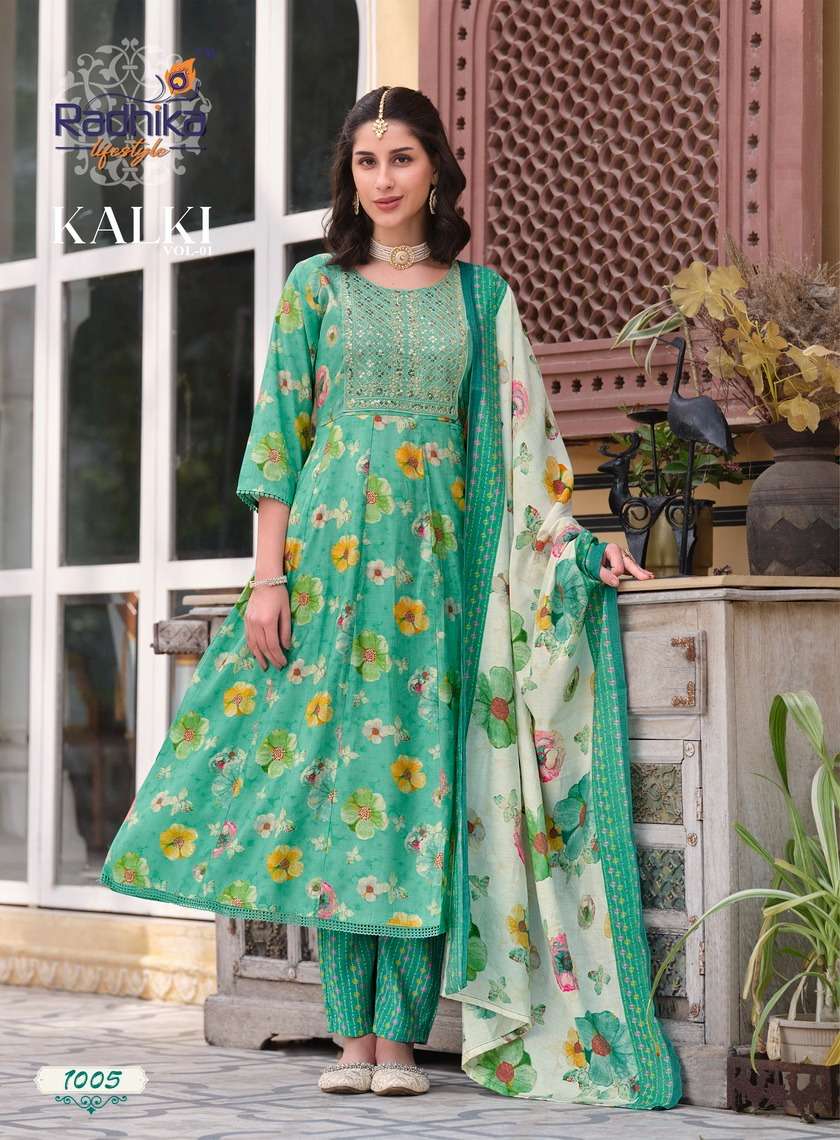 RADHIKA lifestyle KALKI vol 1 Kurti Wholesale catalog