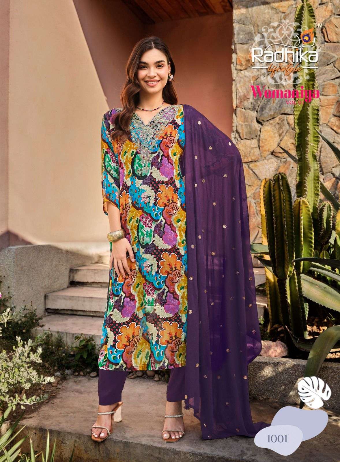 RADHIKA lifestyle WOMANIYA 1 Kurti Wholesale catalog