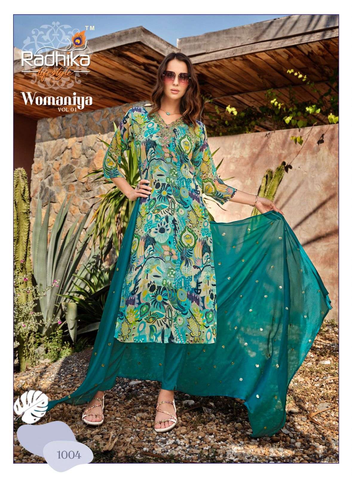 RADHIKA lifestyle WOMANIYA 1 Kurti Wholesale catalog