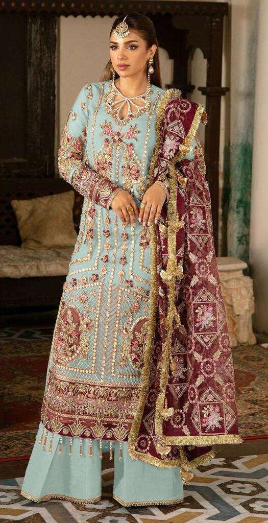 Ramsha R 1106 Organza Salwar Kameez Wholesale catalog
