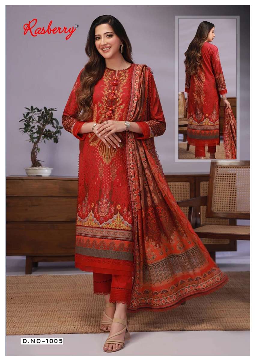 Rasberry Kesar Vol 1 Dress Material Wholesale catalog