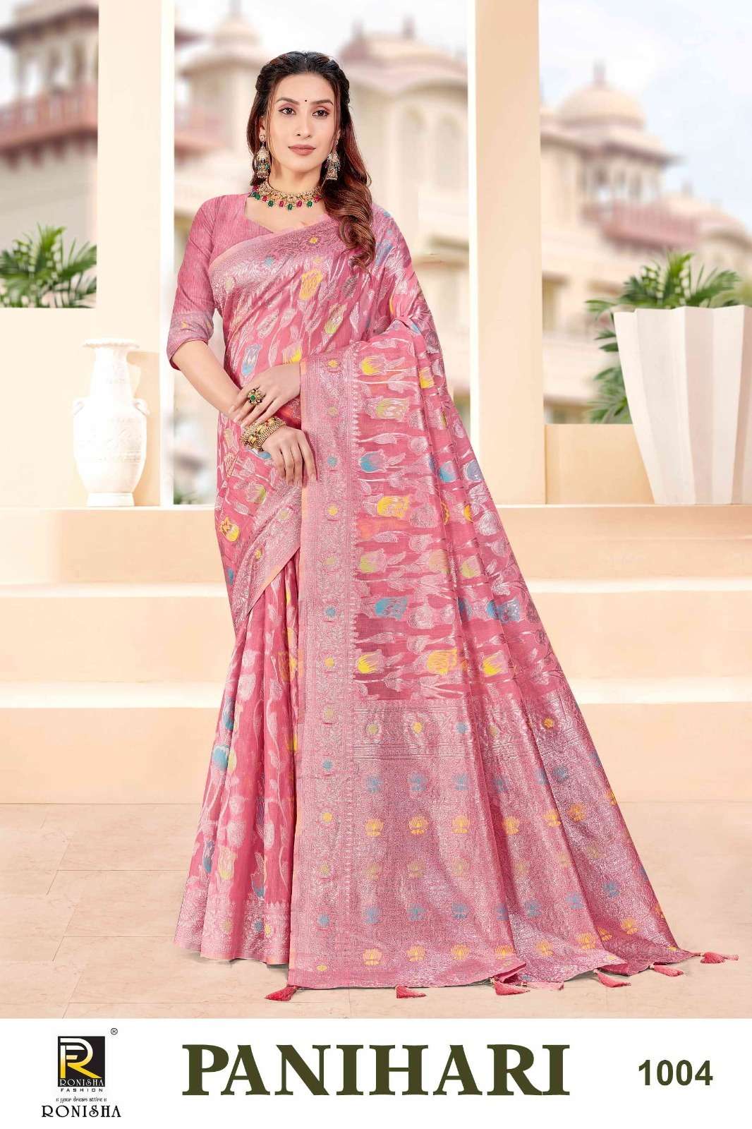 Ronisha Panihari Banarasi Silk Saree Wholesale catalog
