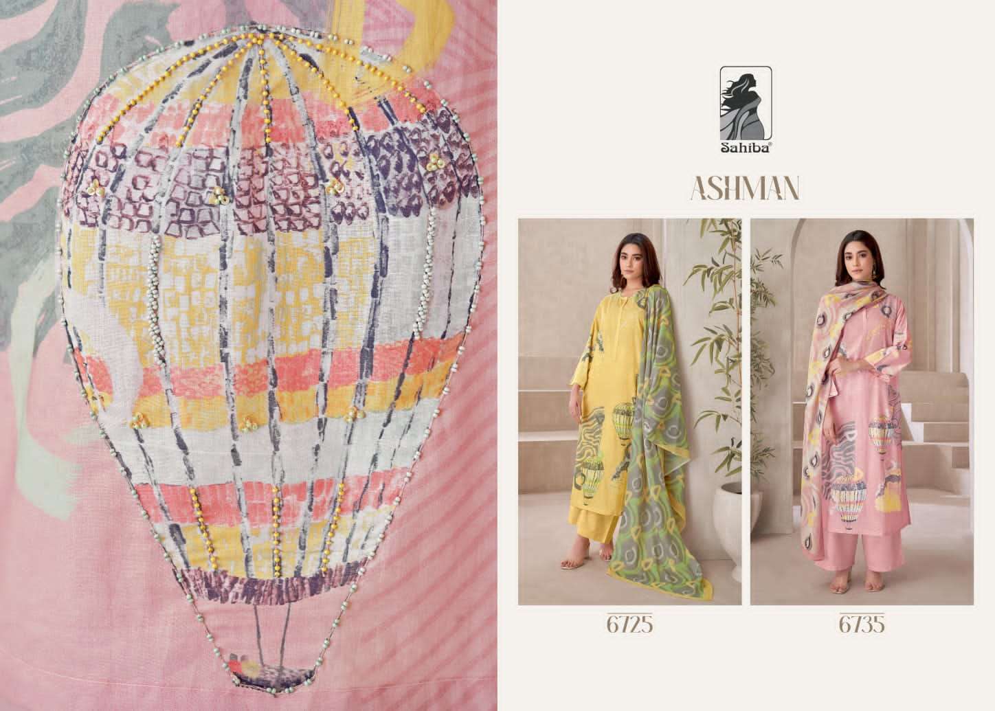 Sahiba Ashman Digital Cotton Salwar Kameez Wholesale catalog