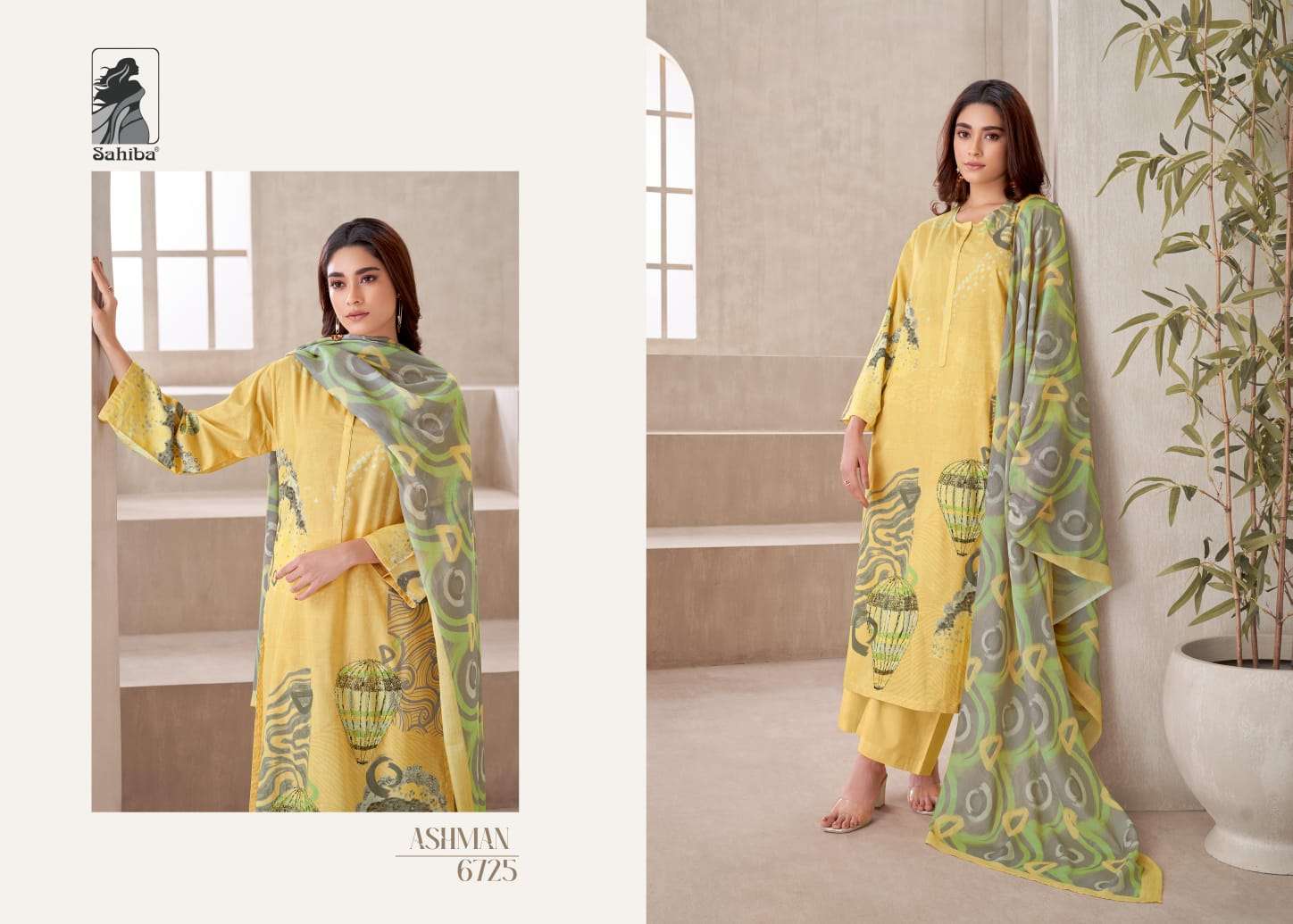 Sahiba Ashman Digital Cotton Salwar Kameez Wholesale catalog