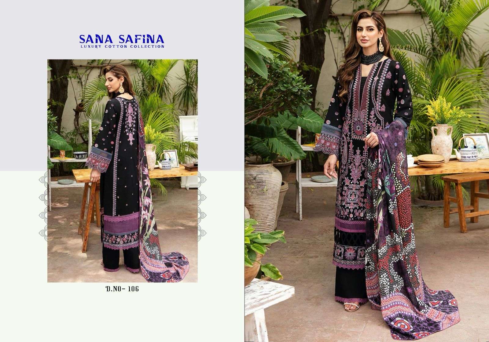 Sana Safina Vol 1 Luxury Cotton Karachi Dress Material Wholesale catalog