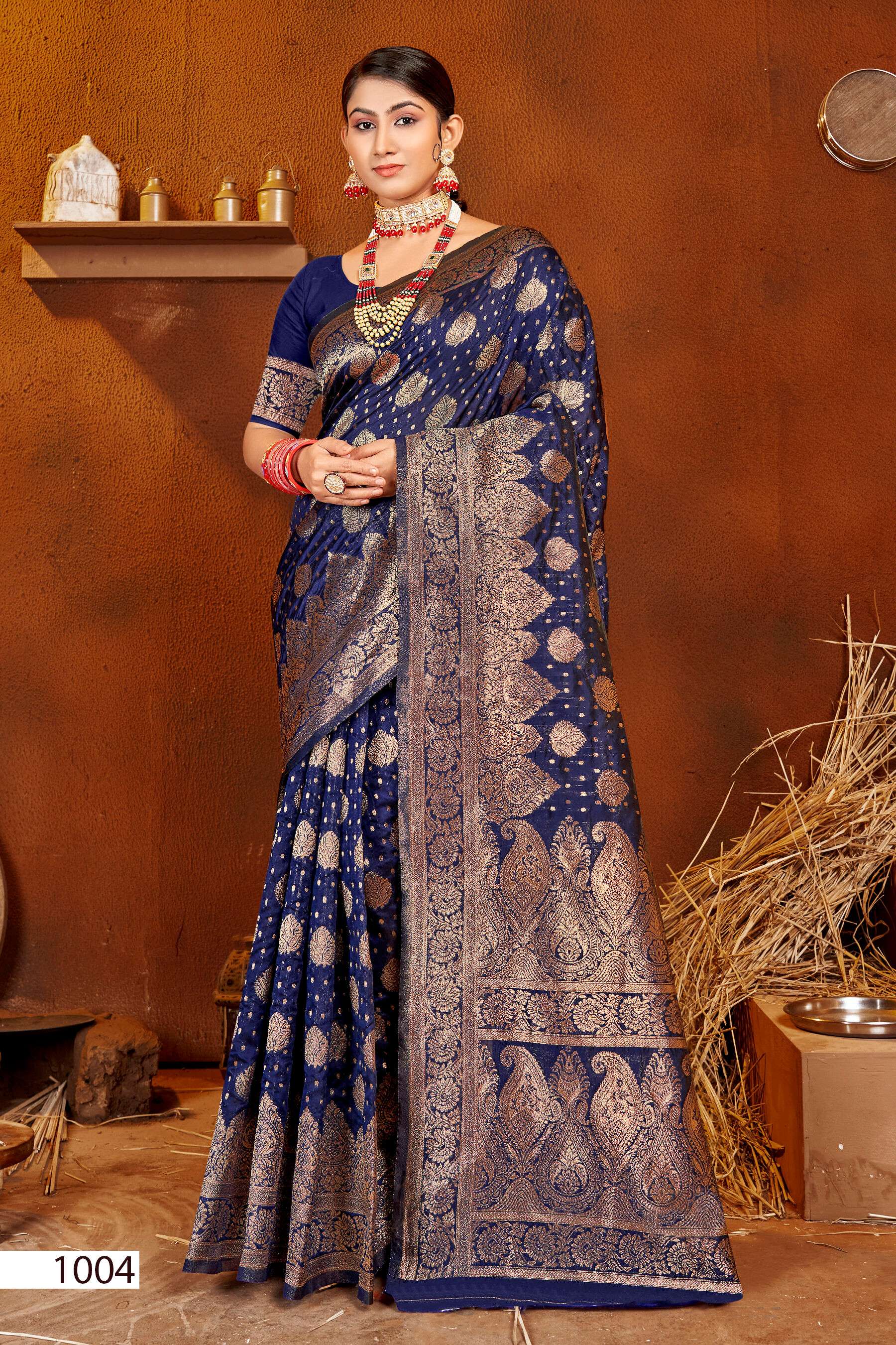 Saroj Resham silk  Vol - 3 Soft silk saree with rich pallu
