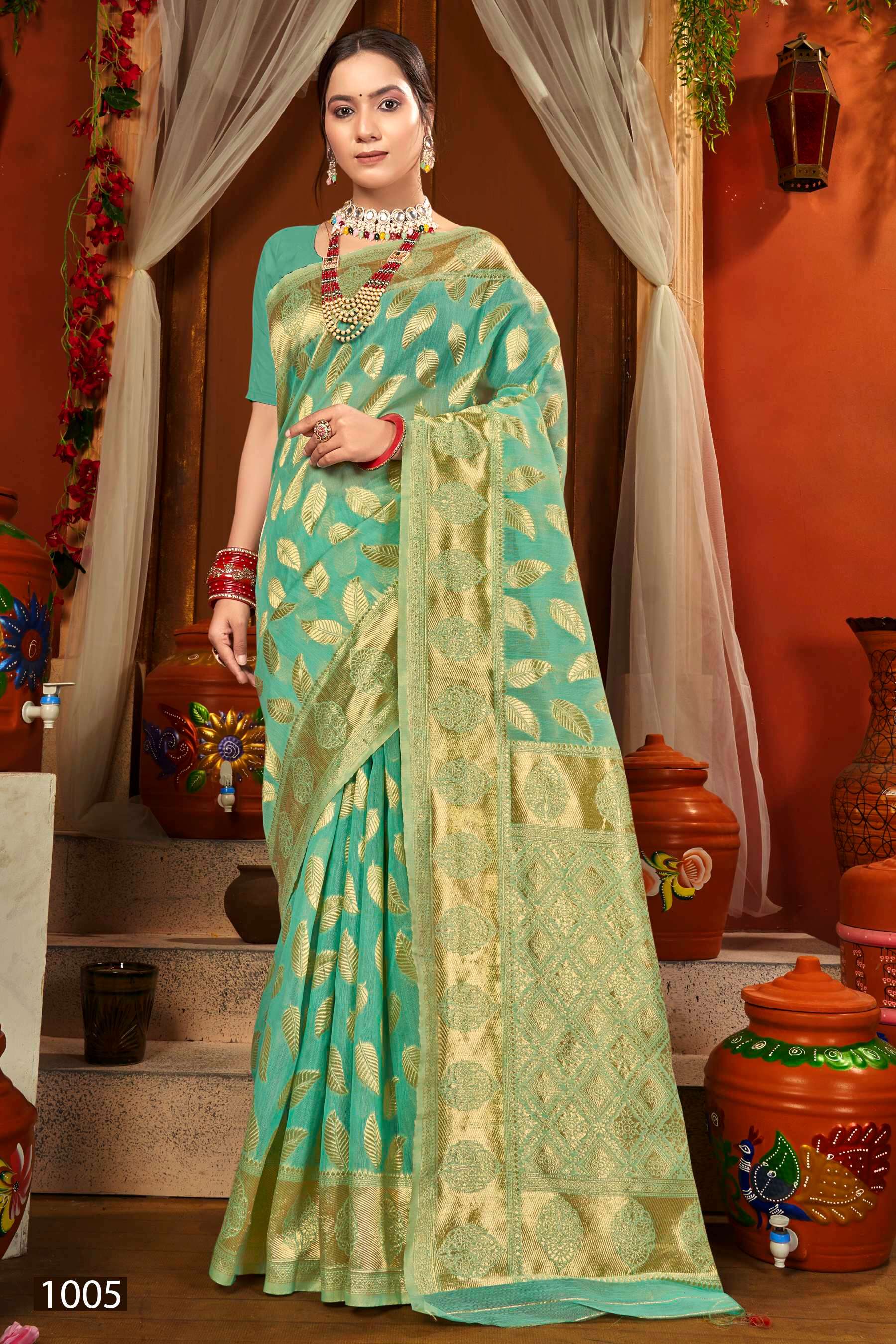 Saroj Sunrise cotton vol.2 Soft cotton  Saree Wholesale catalog    