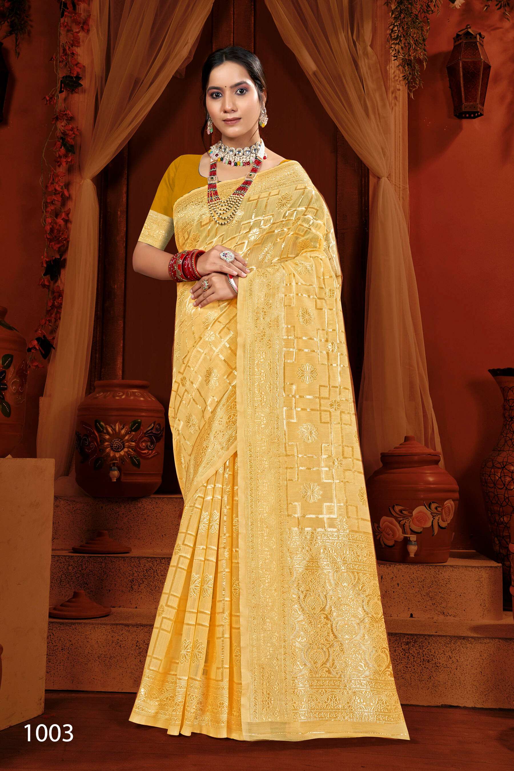  Saroj Sunrise cotton vol.3 Soft cotton  Saree Wholesale catalog    