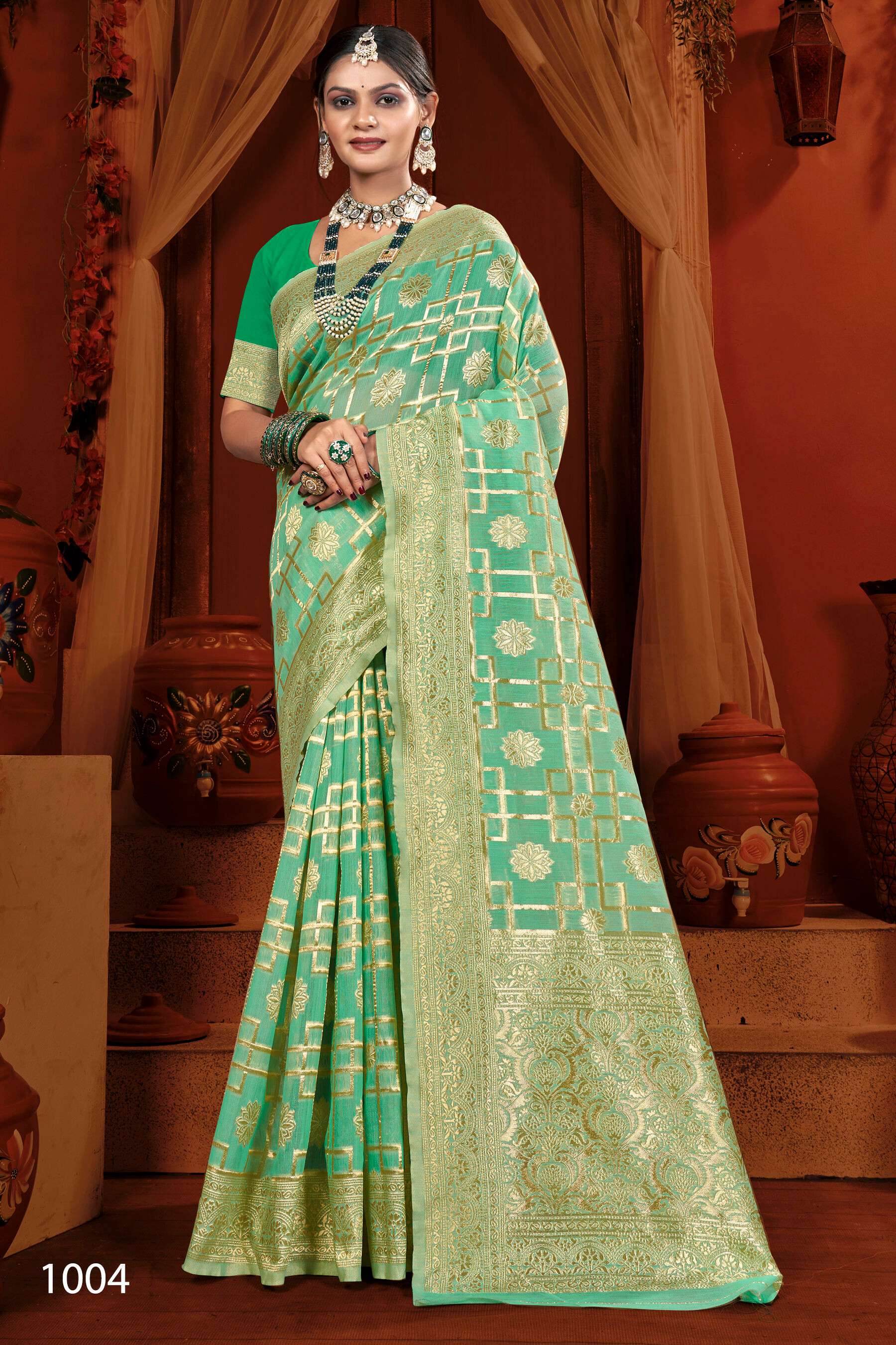  Saroj Sunrise cotton vol.3 Soft cotton  Saree Wholesale catalog    