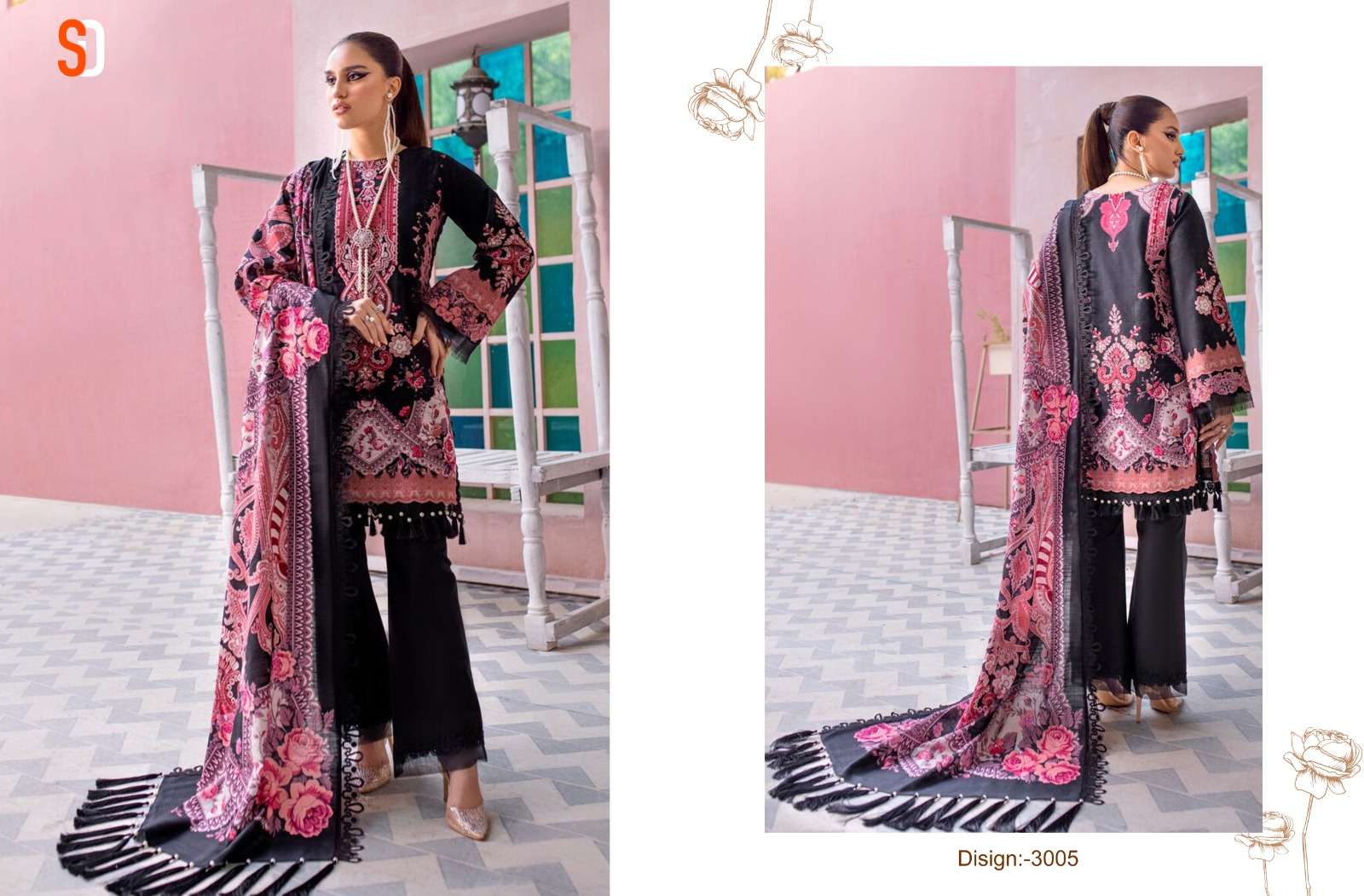 Shraddha Chevron Vol 3 Pakistani Suits Wholesale catalog