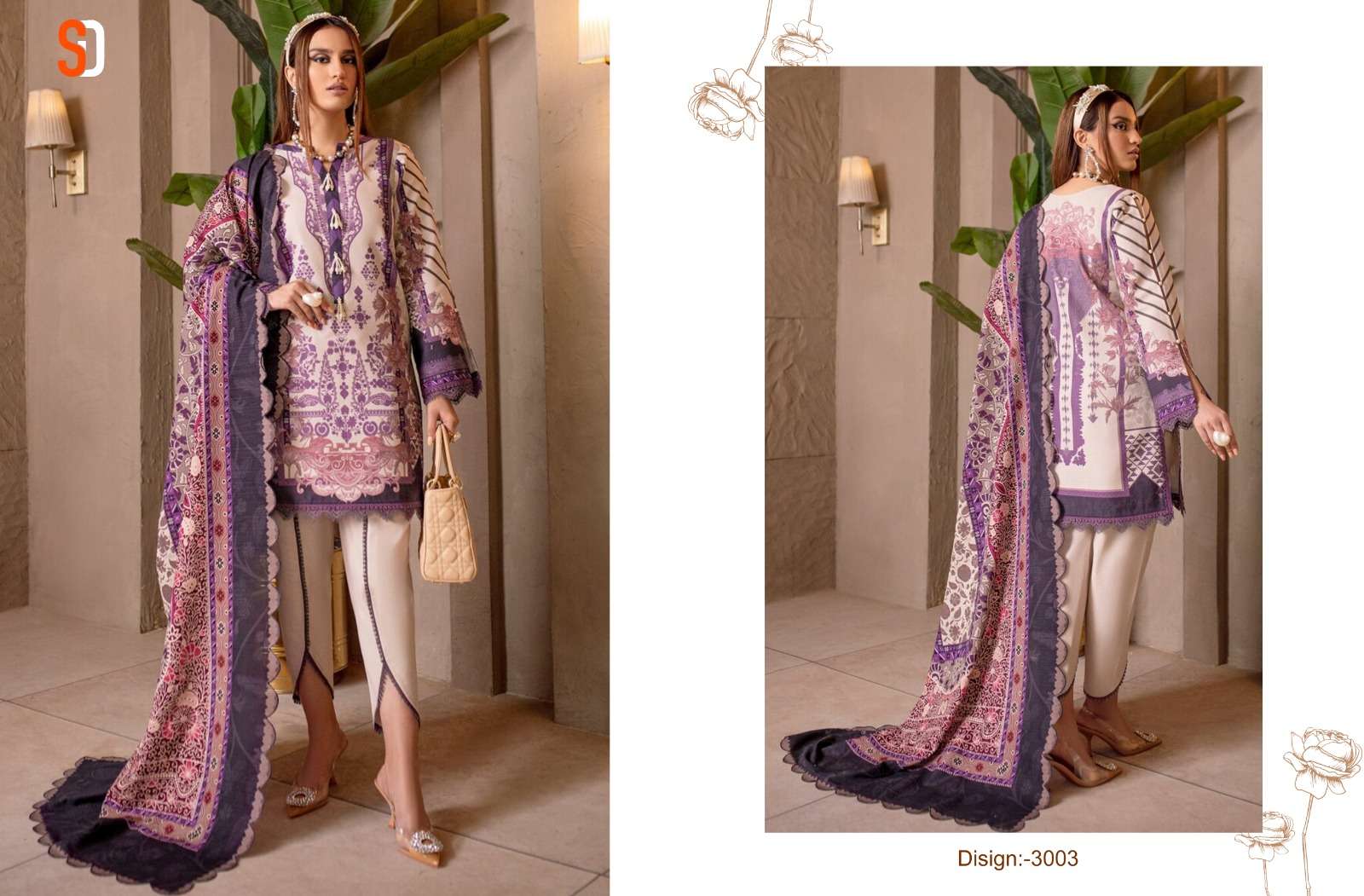 Shraddha Chevron Vol 3 Pakistani Suits Wholesale catalog