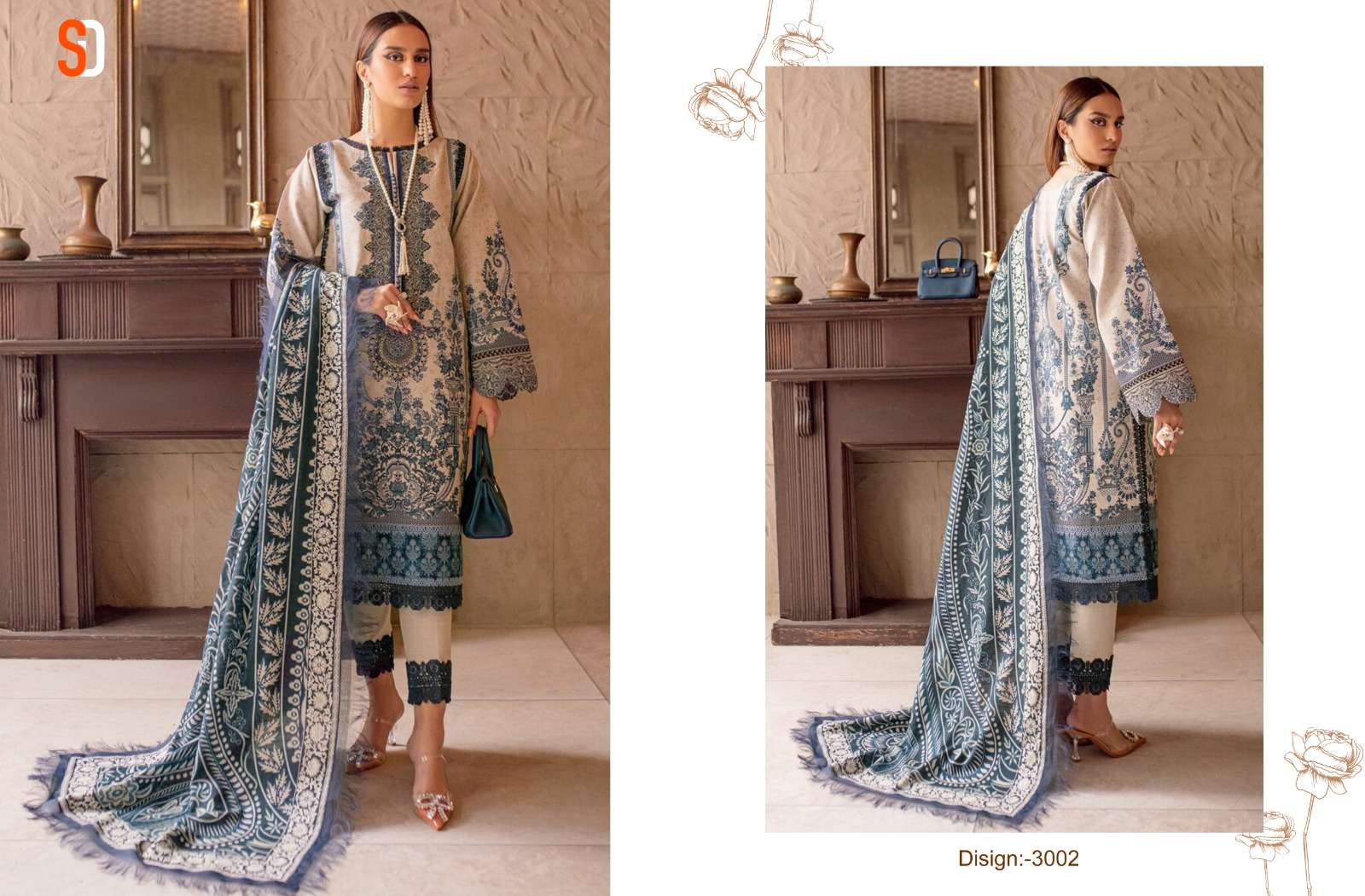 Shraddha Chevron Vol 3 Pakistani Suits Wholesale catalog