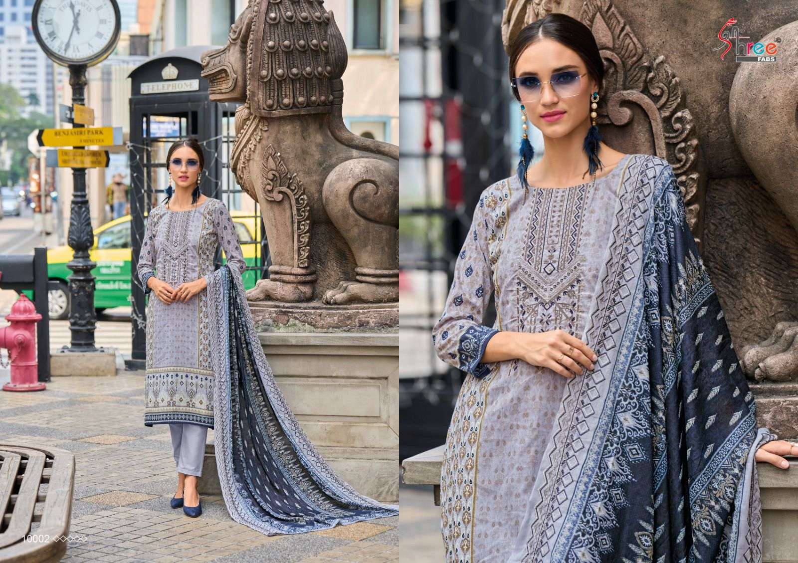 Shree Bin Saeed Lawn Collection Vol 10 Salwar Kameez Wholesale catalog