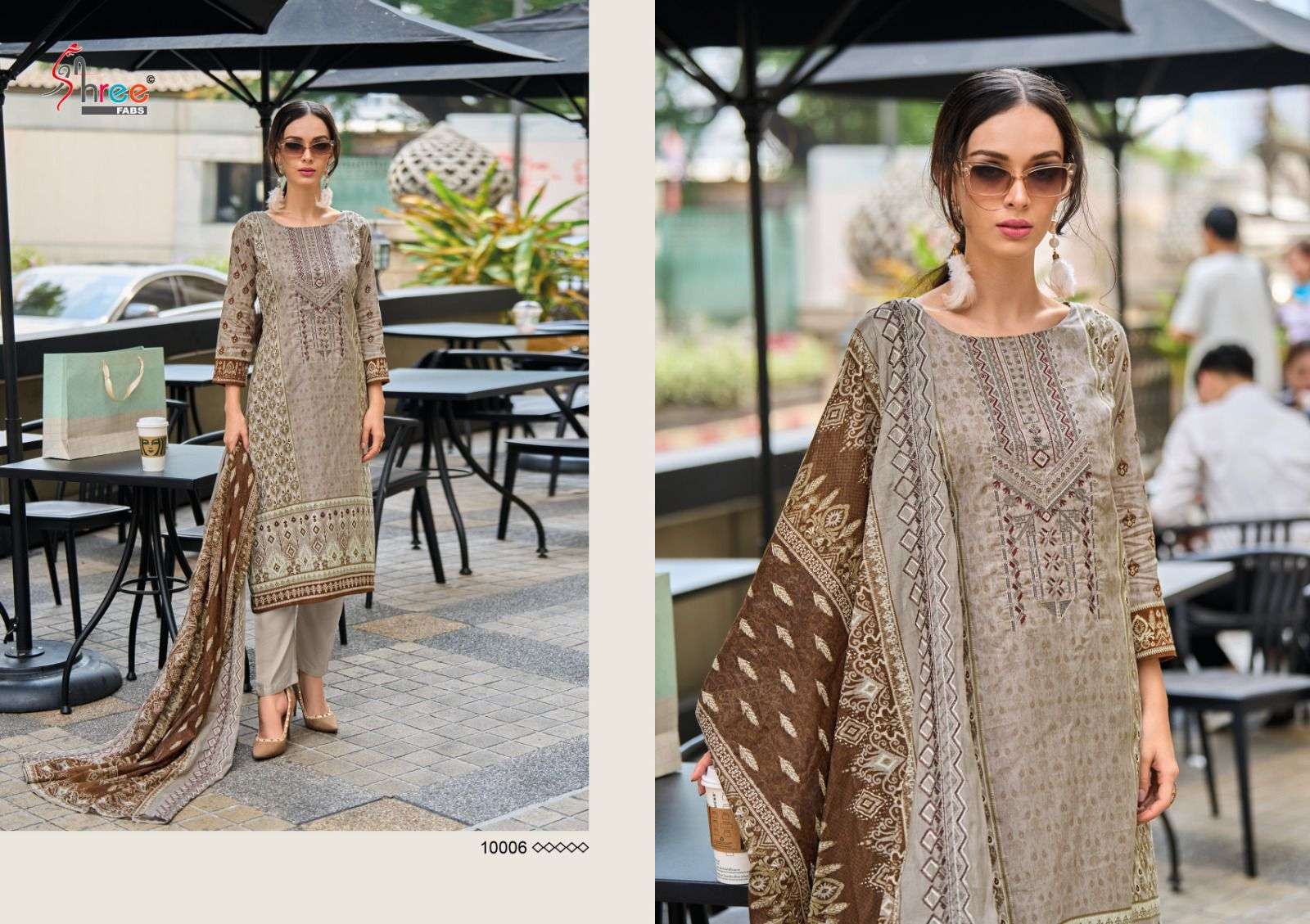 Shree Bin Saeed Lawn Collection Vol 10 Salwar Kameez Wholesale catalog