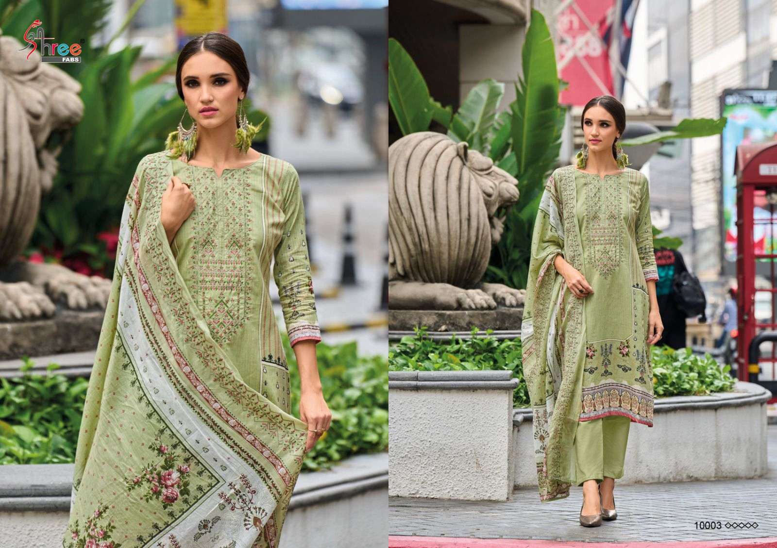 Shree Bin Saeed Lawn Collection Vol 10 Salwar Kameez Wholesale catalog