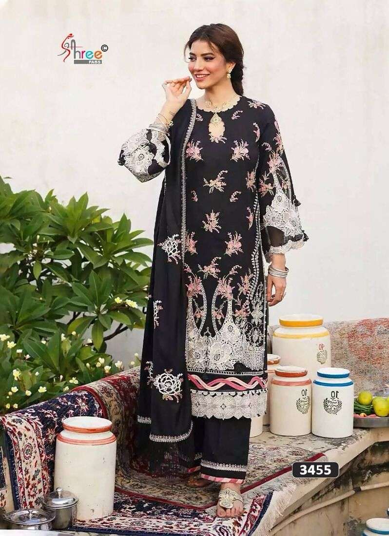 Shree Elaf Vol 5 Cotton Dupatta Pakistani Suits Wholesale catalog