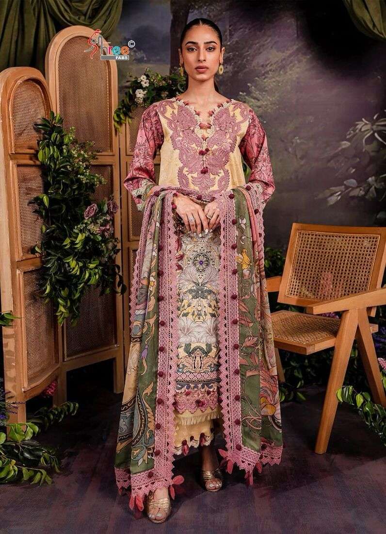 Shree Jade Tropical 24 Chiffon Dupatta Pakistani Suits Wholesale catalog