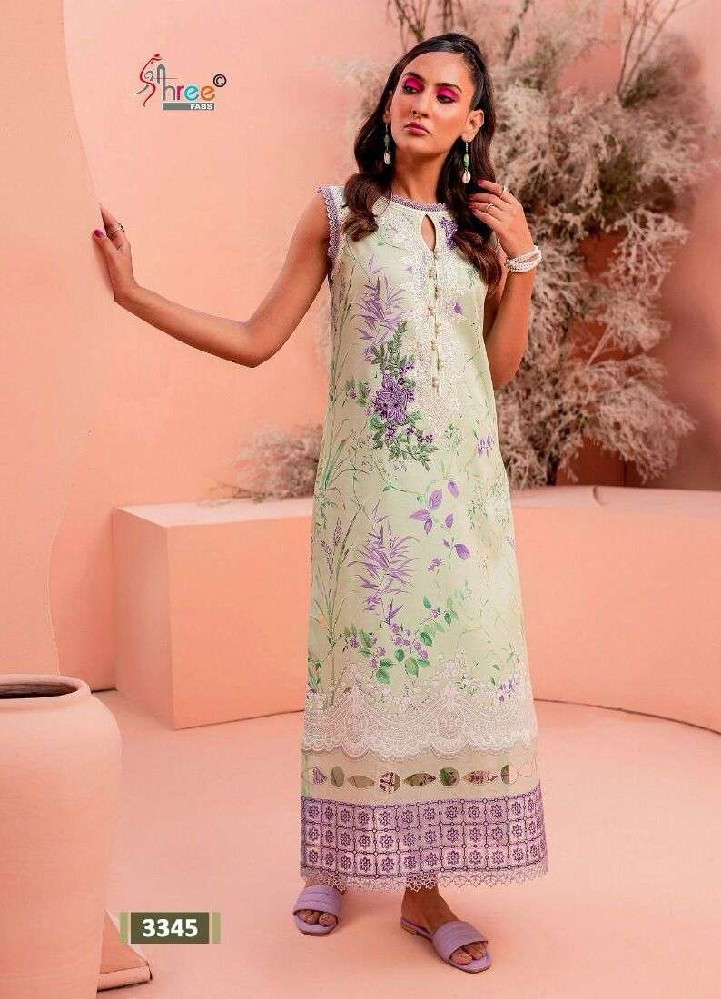 Shree Mariya B Flora Vol 2 Chiffon Dupatta Pakistani Suits Wholesale catalog