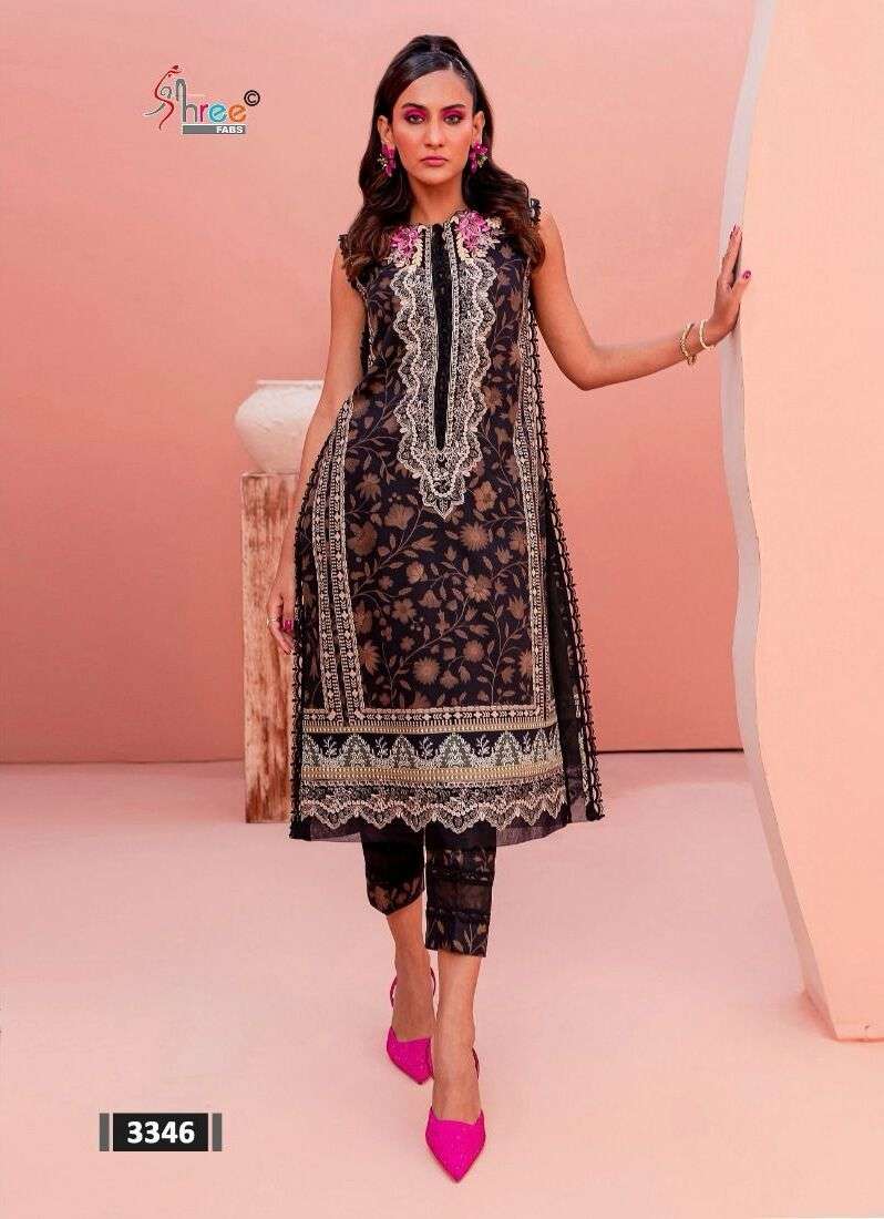 Shree Mariya B Flora Vol 2 Cotton Dupatta Pakistani Suits Wholesale catalog