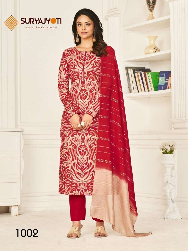 Suryajyoti Prachi Vol-1 -Dress Material -Wholesale Catalog