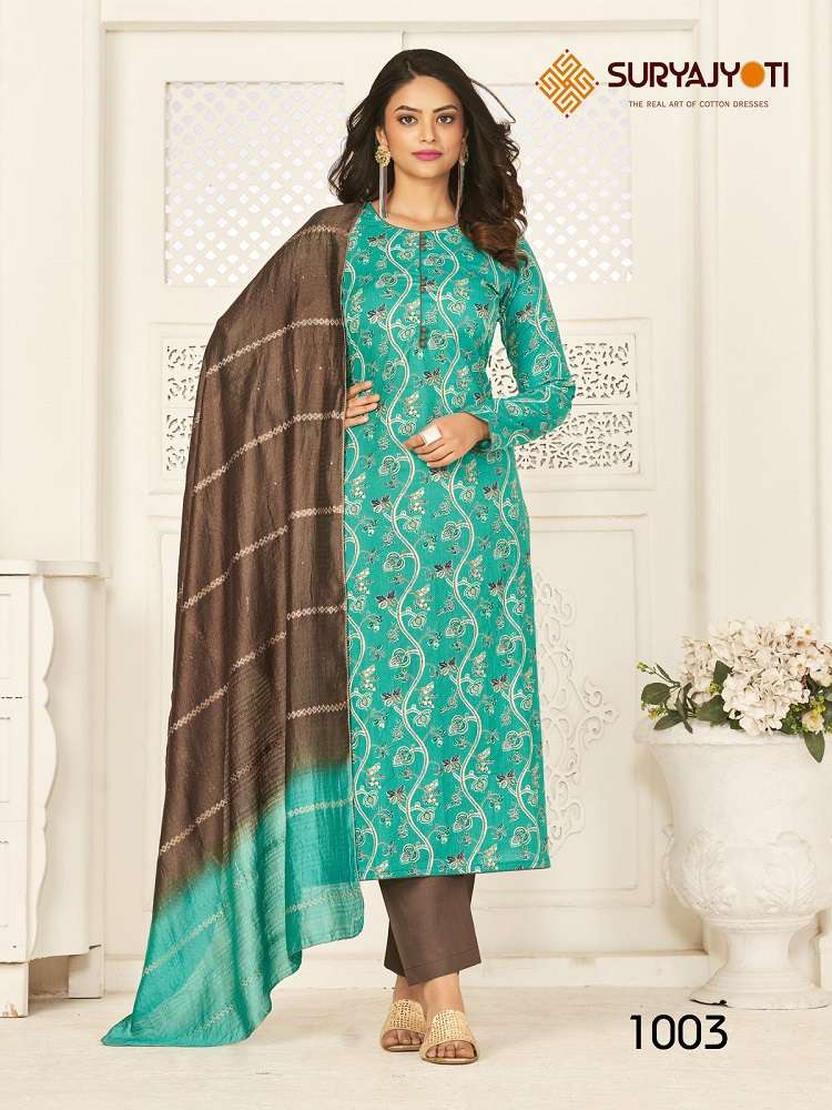Suryajyoti Prachi Vol-1 -Dress Material -Wholesale Catalog