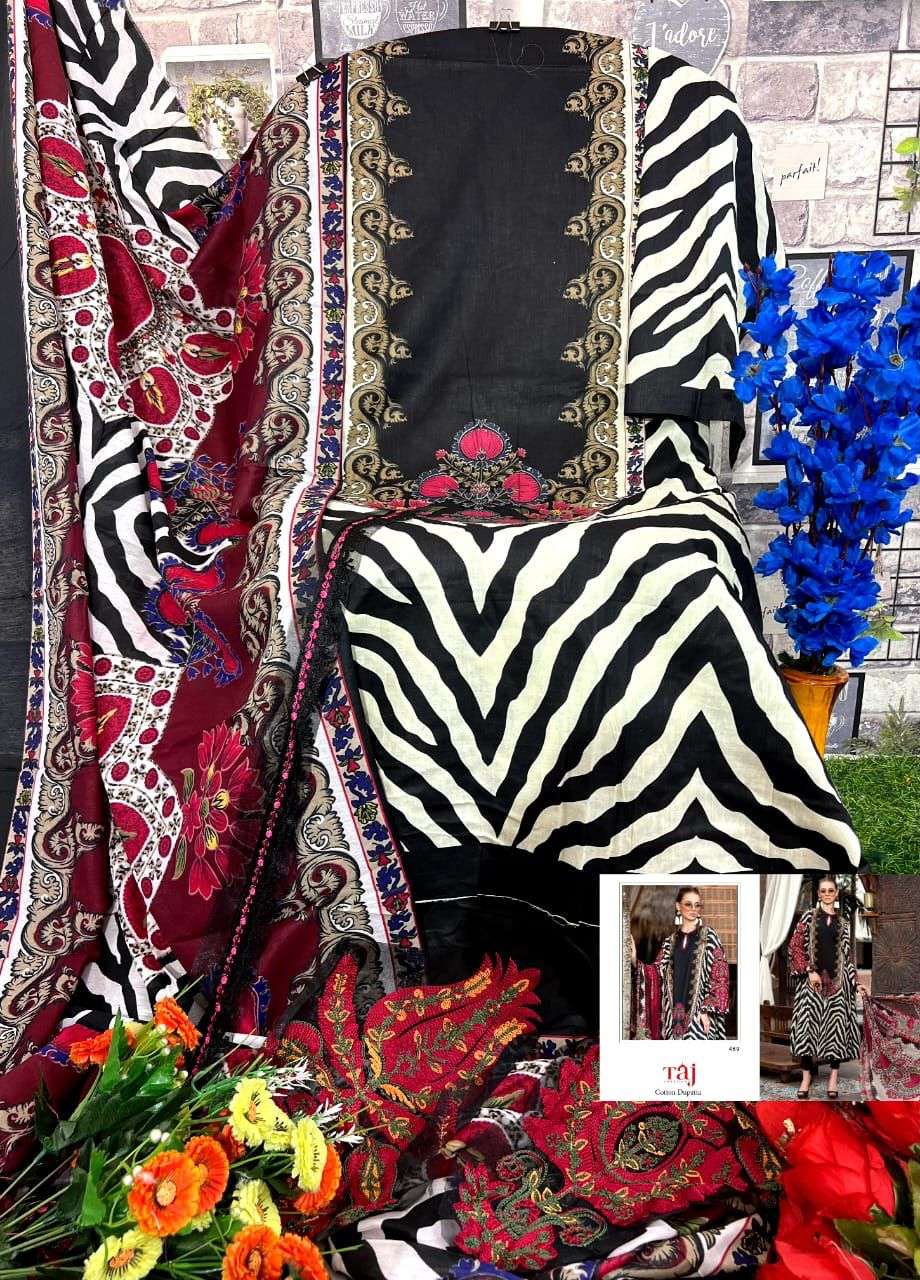 Taj 469 Chiffon Dupatta Salwar Kameez Wholesale catalog