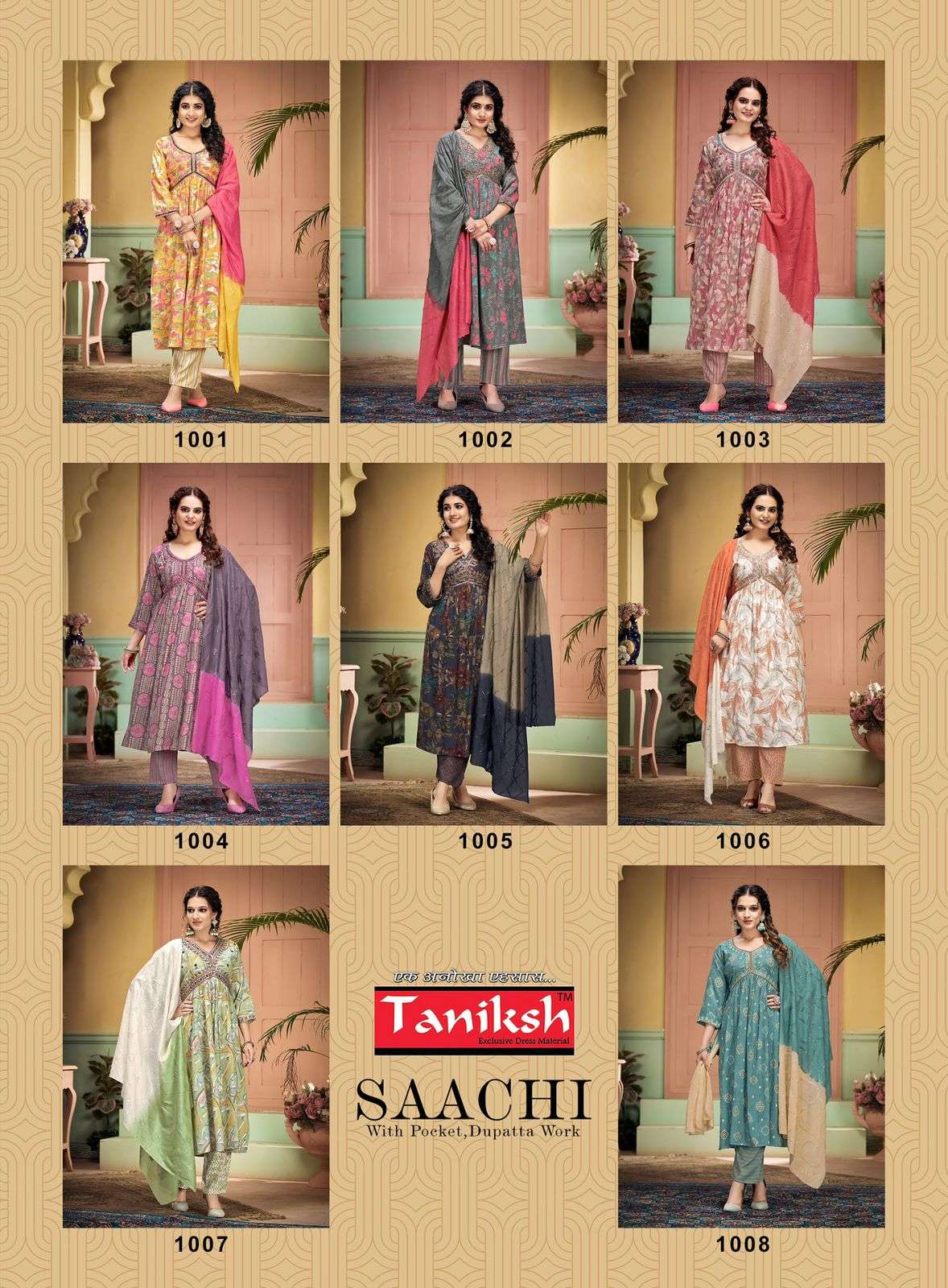 TANIKSH SAACHI vol -1 Kurti Wholesale catalog