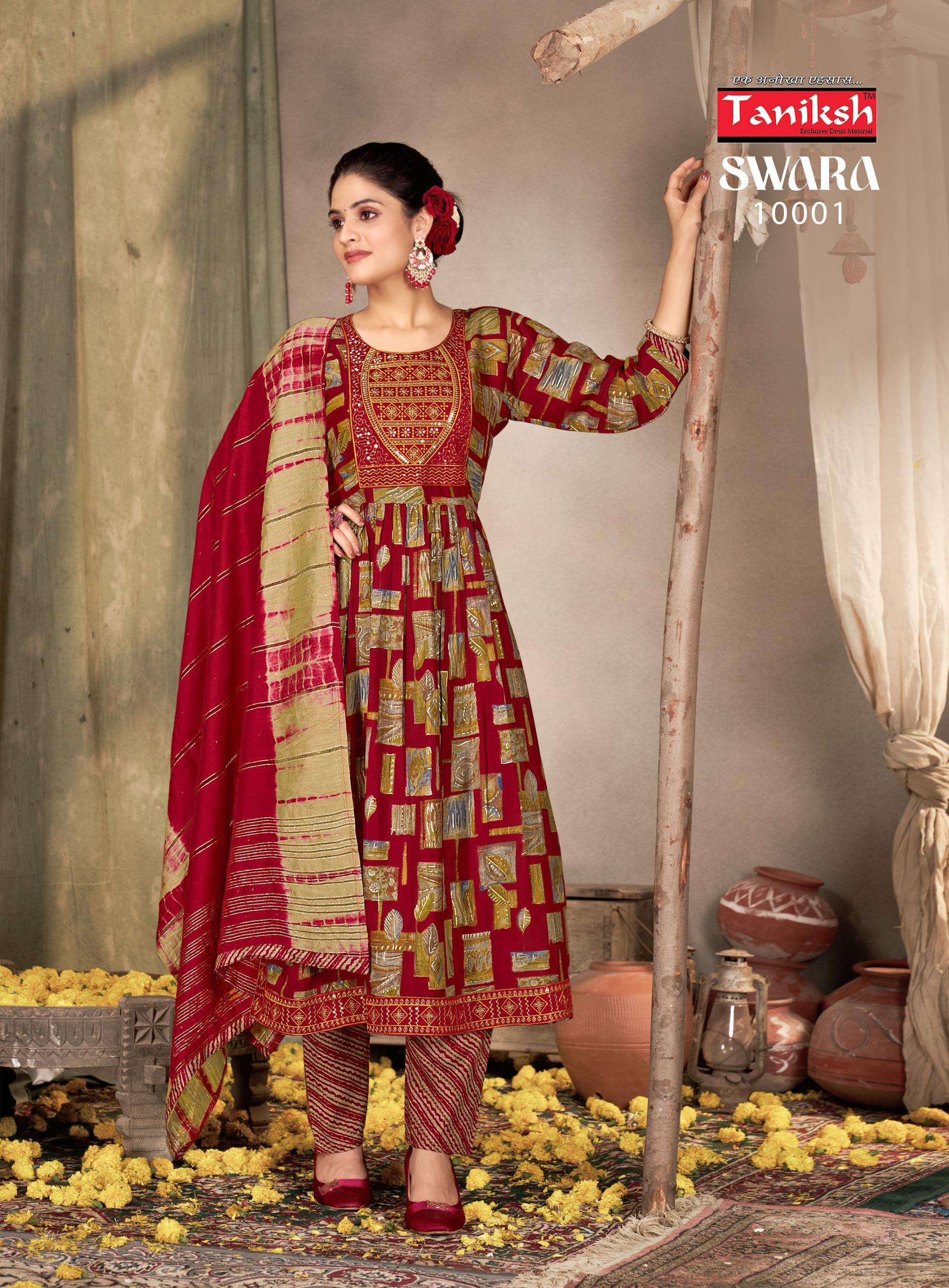 TANIKSH SWARA Vol - 10 NYRA CUT Kurti Wholesale catalog