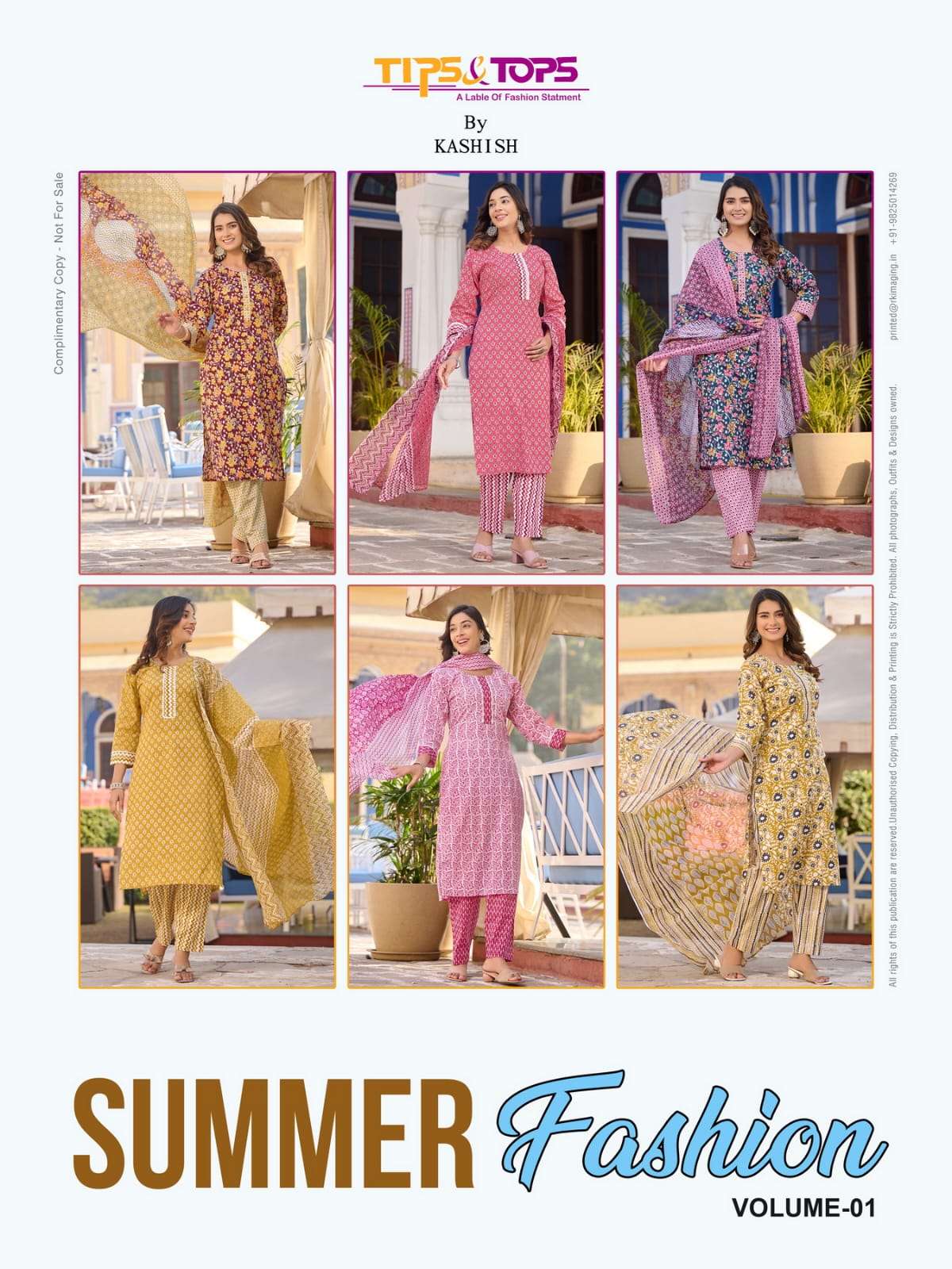 TIPS & TOPS SUMMER FASHION Kurti Wholesale catalog
