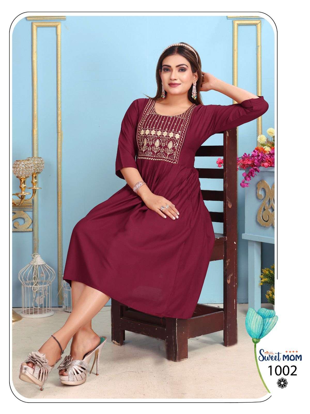 TRENDY SWEET MOM Kurti Wholesale catalog