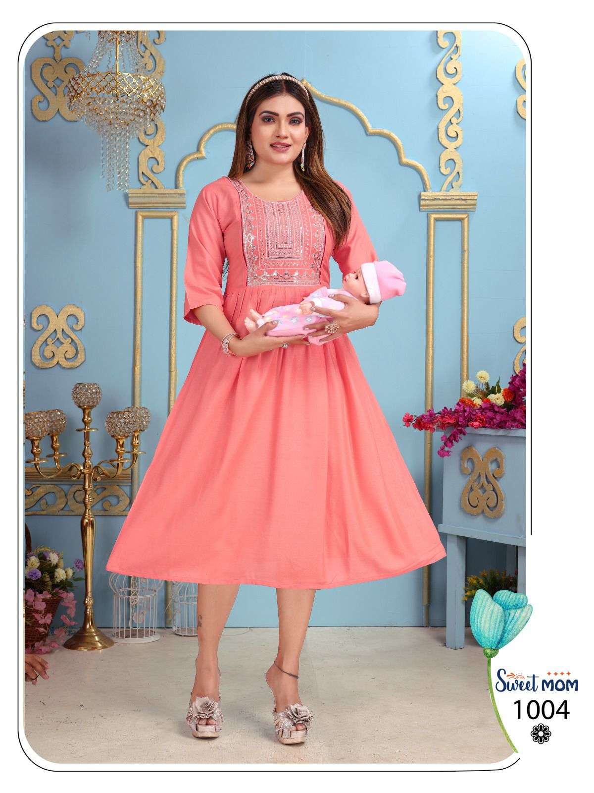 TRENDY SWEET MOM Kurti Wholesale catalog