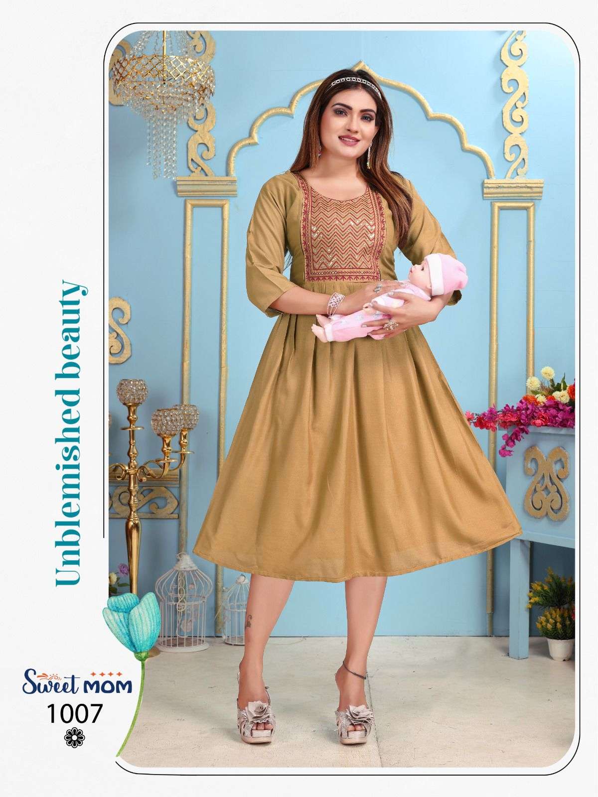 TRENDY SWEET MOM Kurti Wholesale catalog