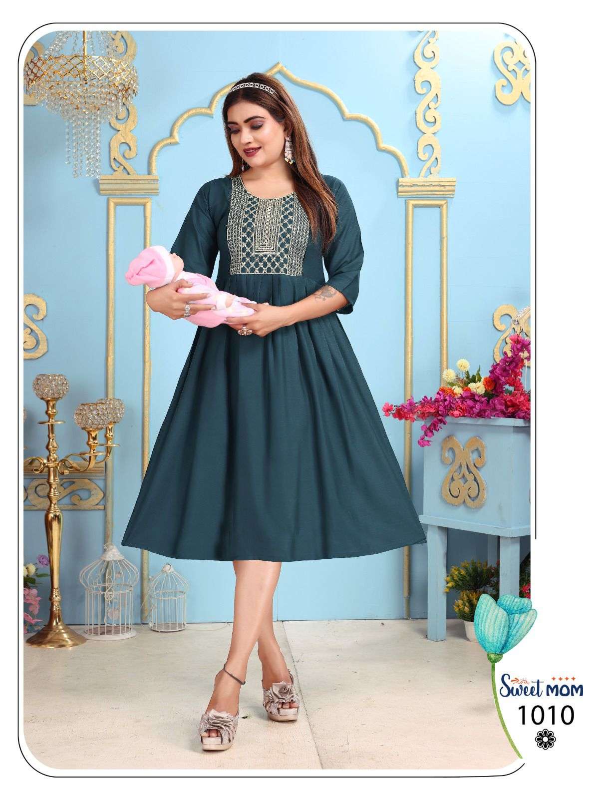 TRENDY SWEET MOM Kurti Wholesale catalog