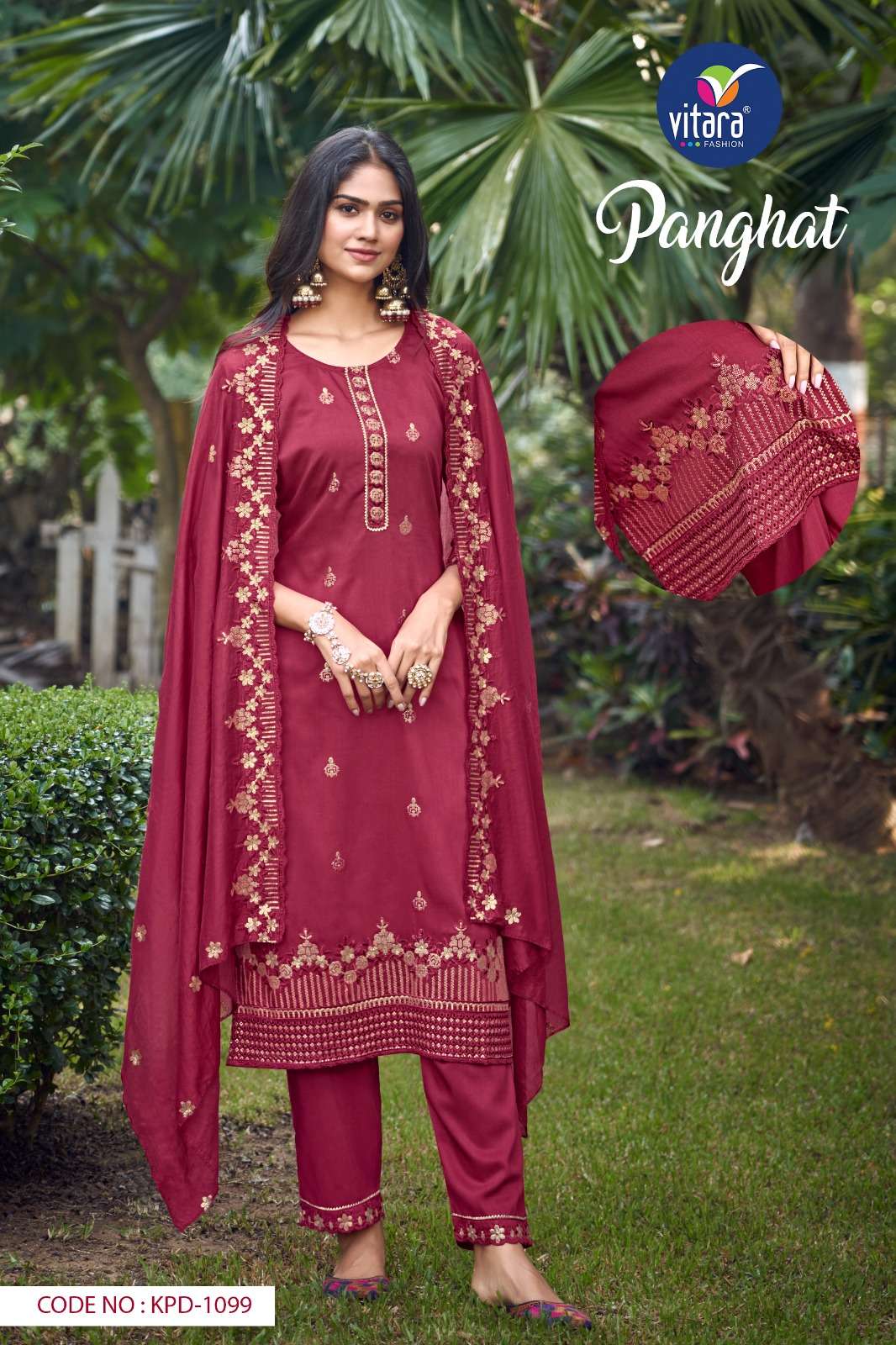 Vitara fashion PANGHAT Vol -2 Kurti Wholesale catalog