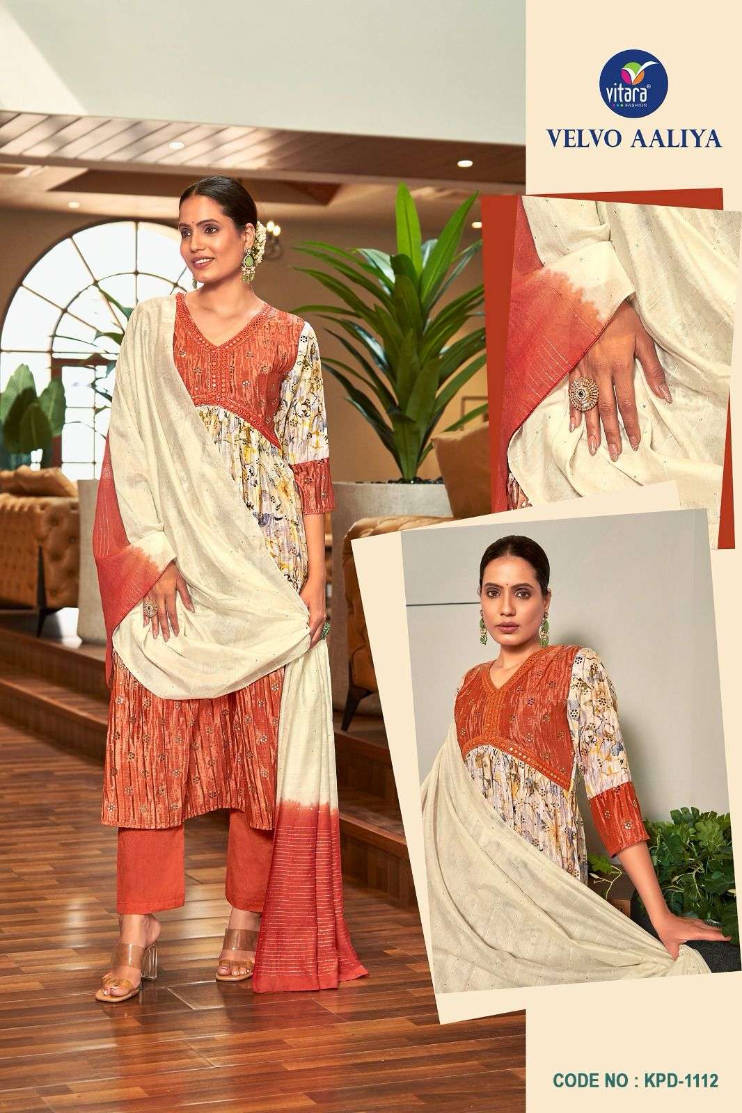 Vitara fashion velvo alia vol -2 Kurti Wholesale catalog