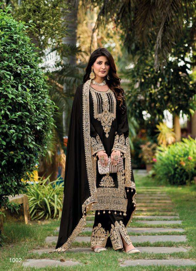 Your Choice Kayra Chinnon Designer Salwar Suits Wholesale catalog