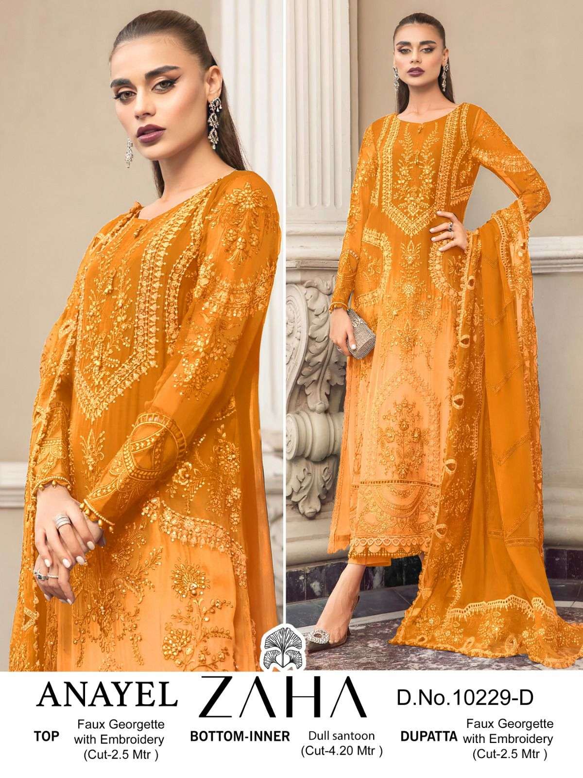Zaha Anayel Vol 1 Salwar Suits Wholesale catalog