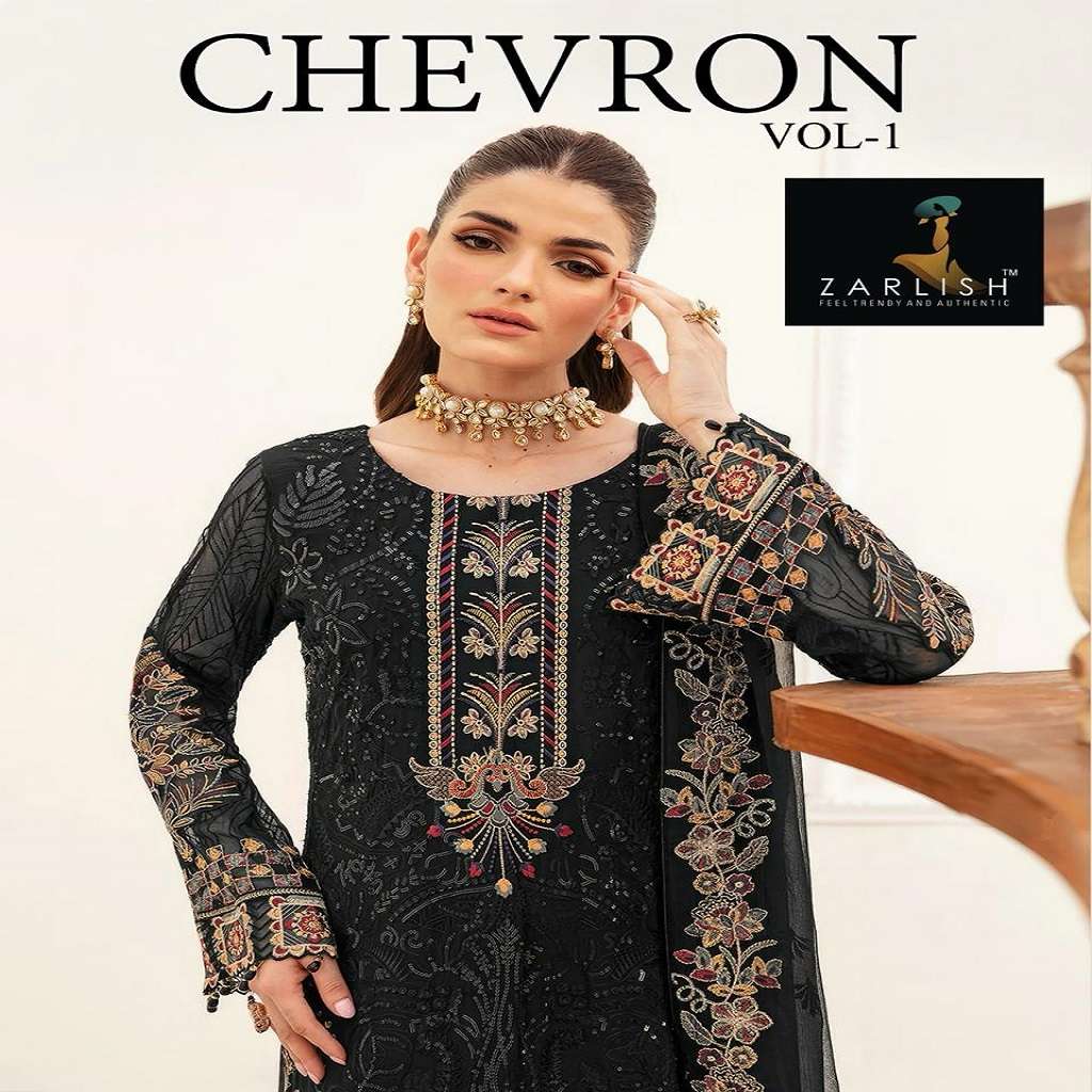 Zarlish Pakistani With And Without Patch Work Suit -Dress Material -Wholesale Catalog