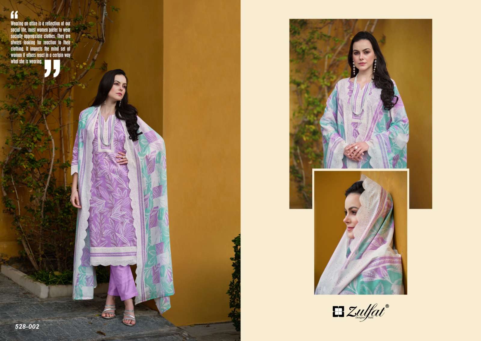 Zulfat Farhana Dress Material Wholesale catalog