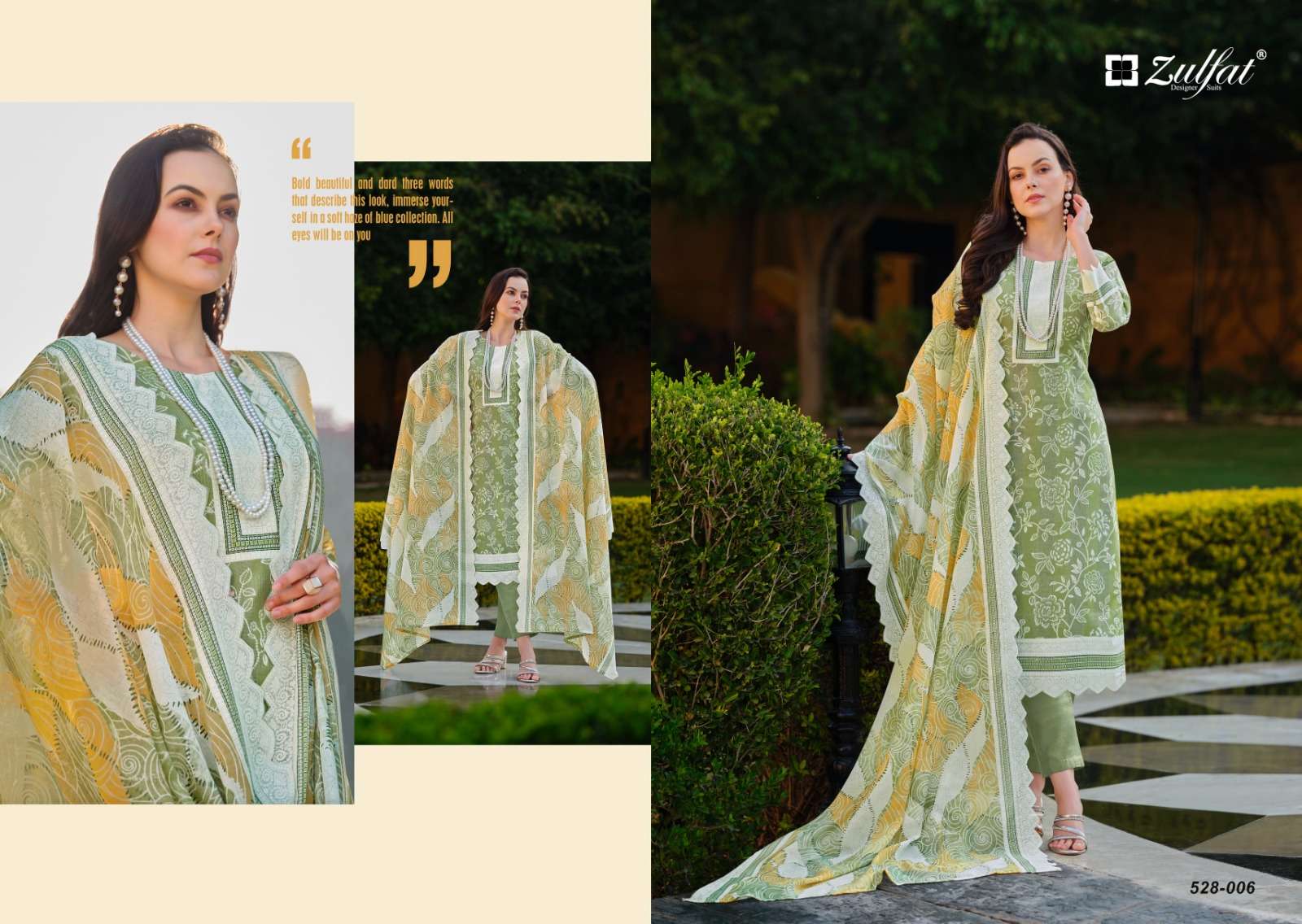 Zulfat Farhana Dress Material Wholesale catalog