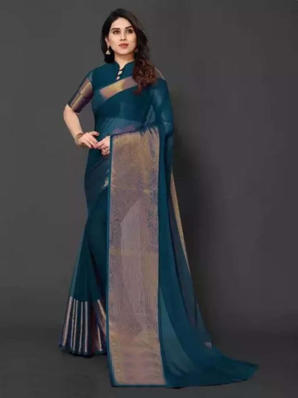 4by11 Chiffon Saree Wholesale catalog