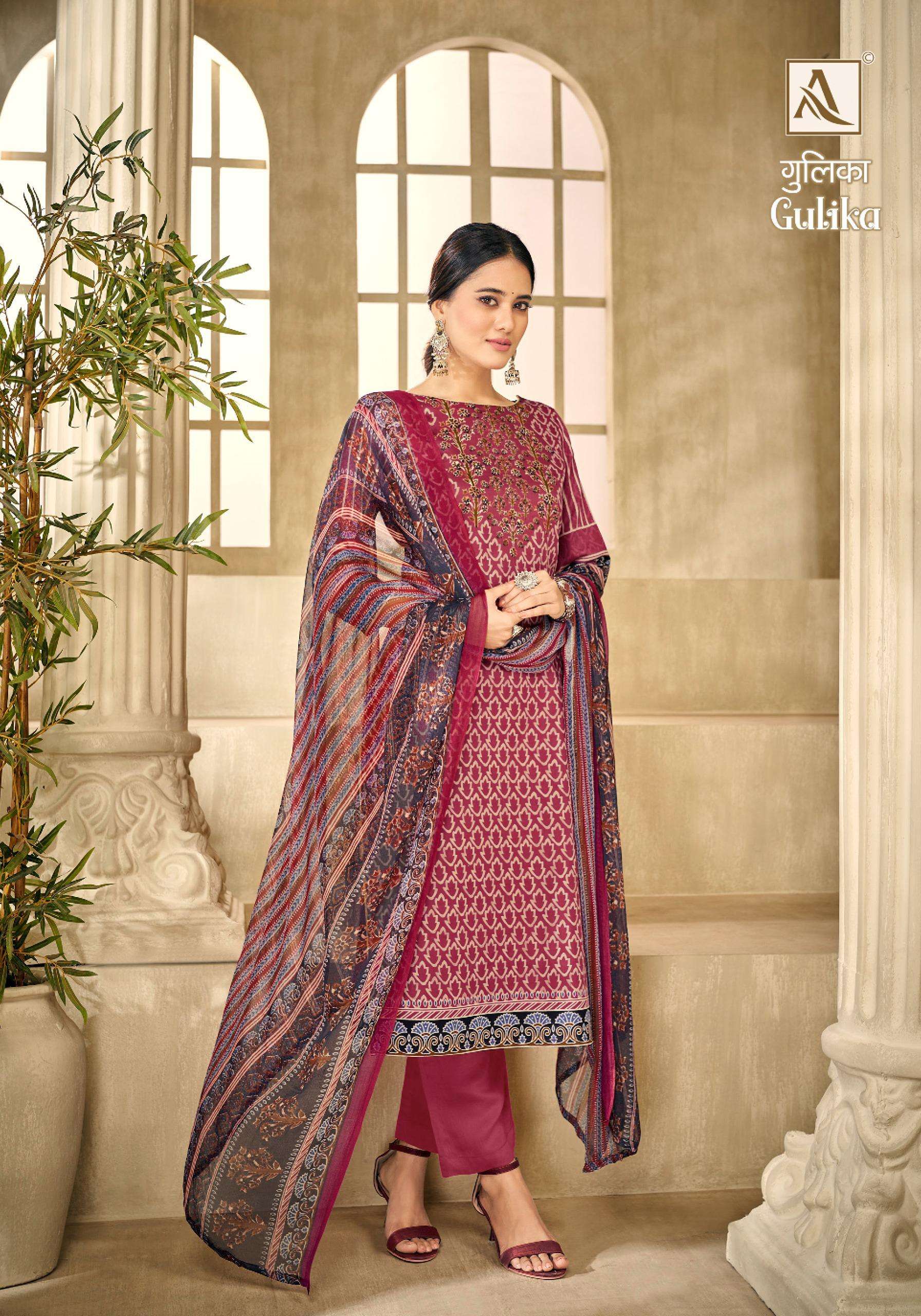 Alok Suit GULIKA Salwar Kameez Wholesale catalog