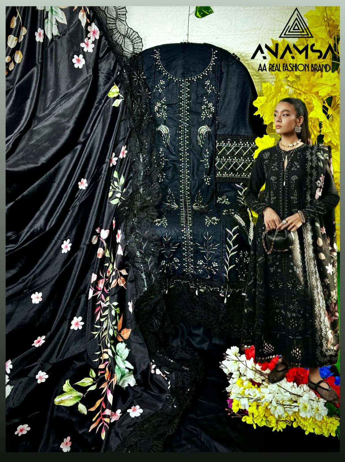 Anamsa 420 Rayon Cotton Salwar Kameez Wholesale catalog